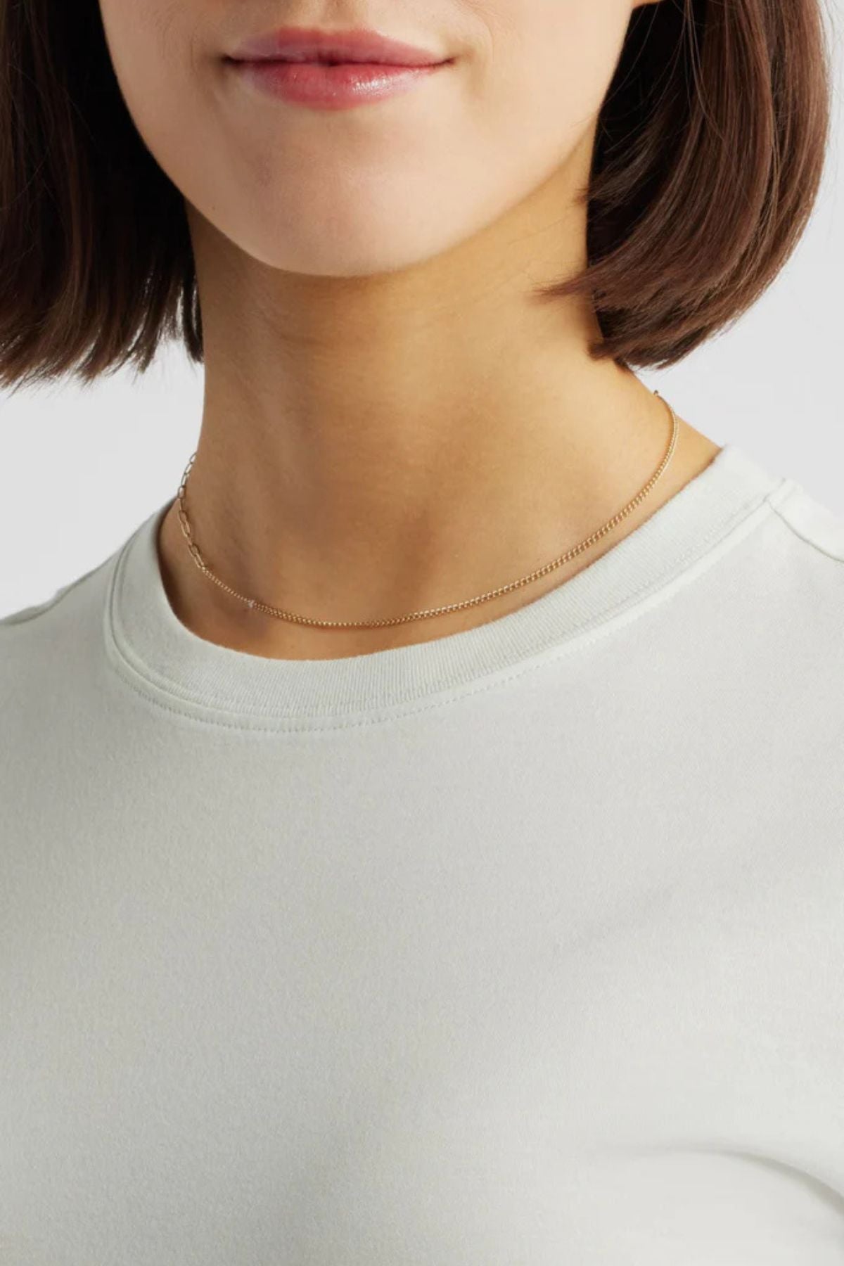 Frame Denim The Baby Tee - Soft Mint