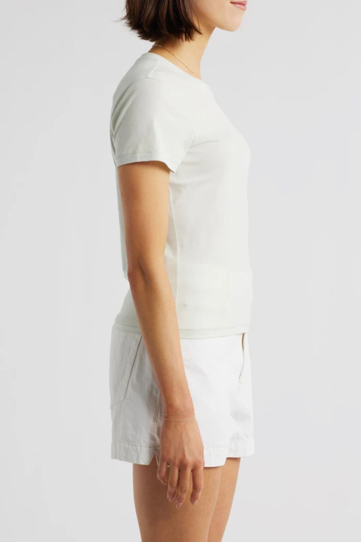 Frame Denim The Baby Tee - Soft Mint