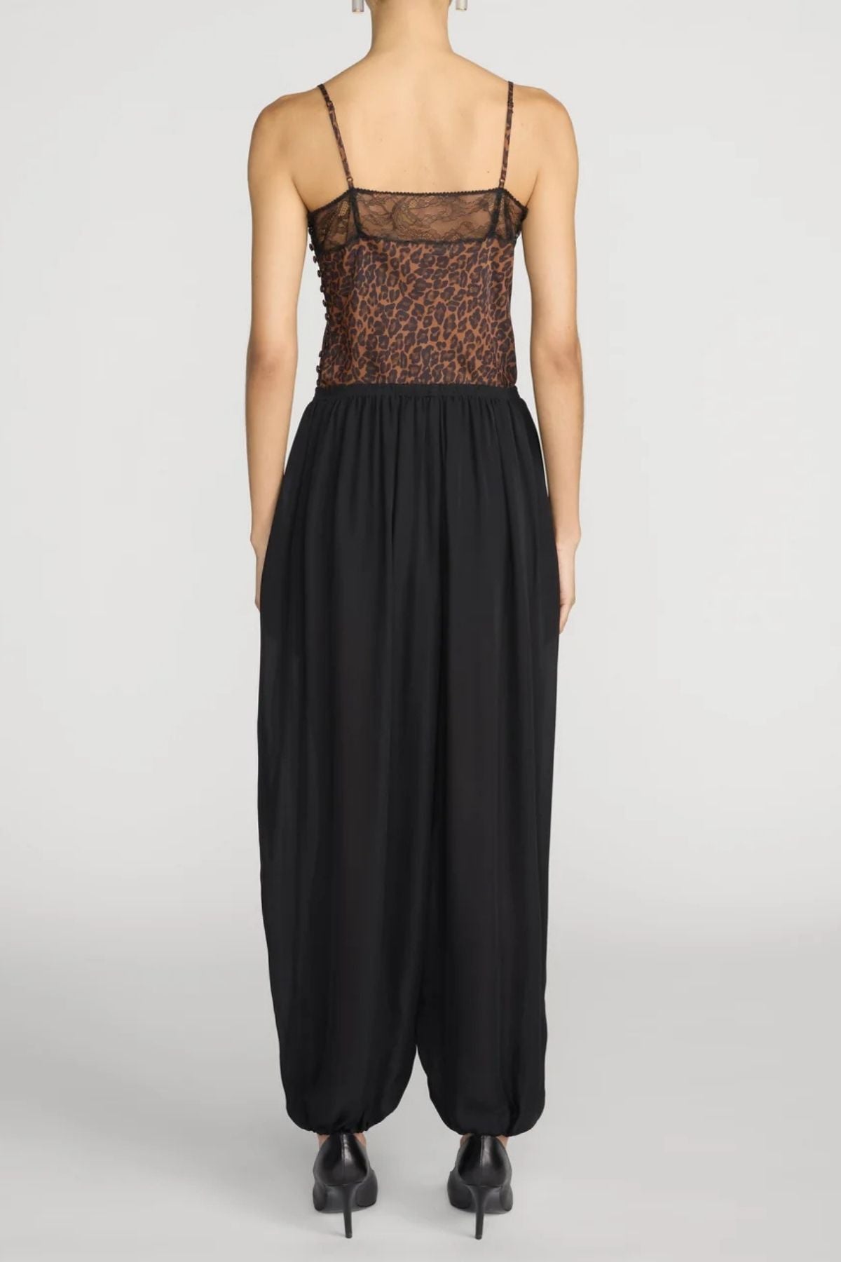 Frame Denim The Silk Balloon Pant - Black