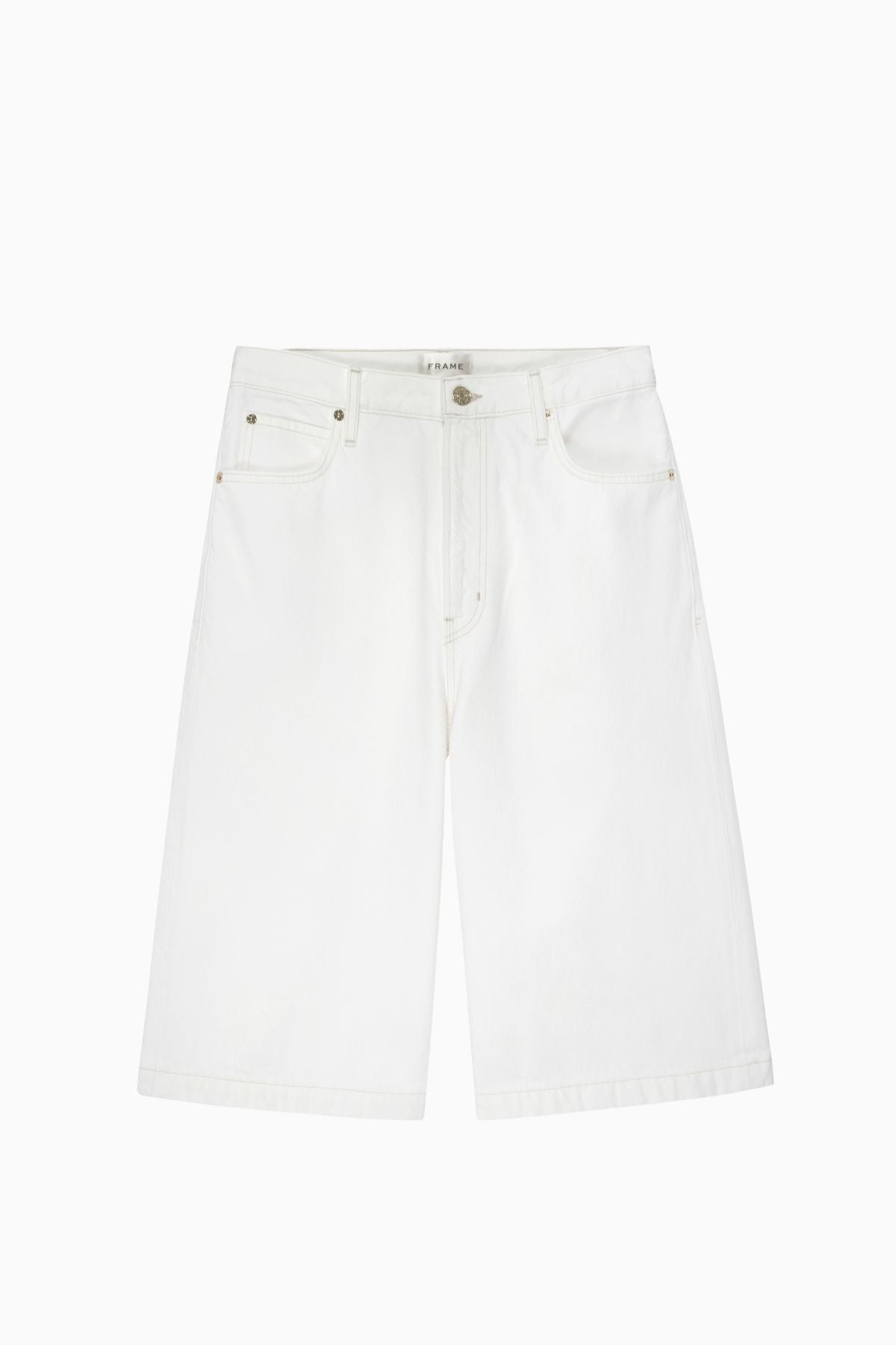 Frame Denim The Boy Short - Au Natural Clean