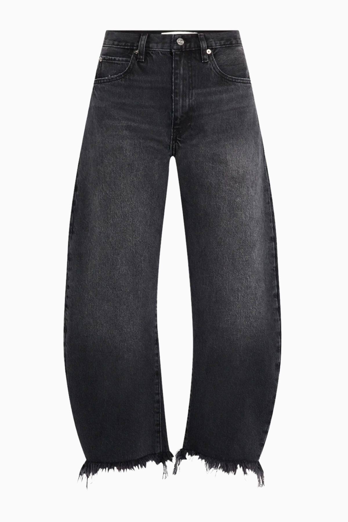 Frame Denim The Bubble Crop Fray - Limitless