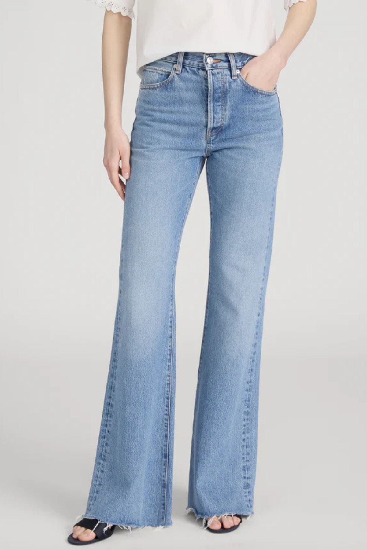 Frame Denim The Lax - Dew Raw Fray