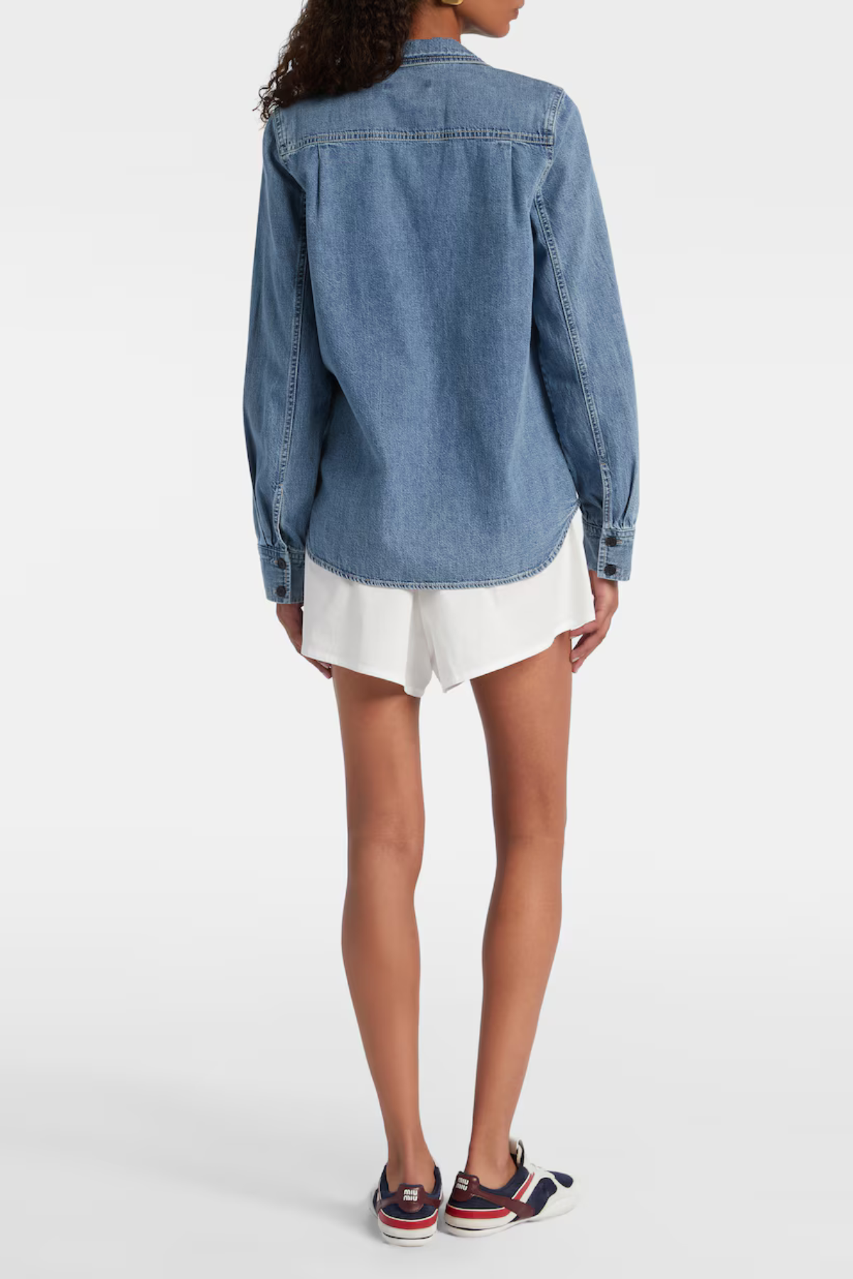 Frame Denim The Low Collar Shirt - Confessional