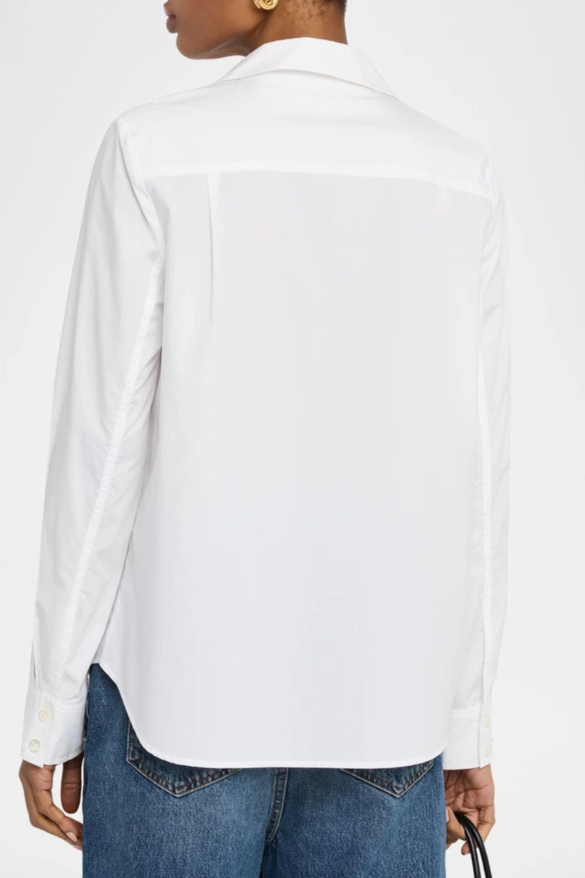 Frame Denim The Low Collar Shirt - White