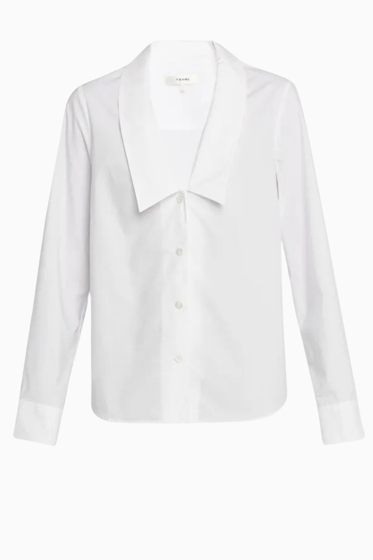 Frame Denim The Low Collar Shirt - White