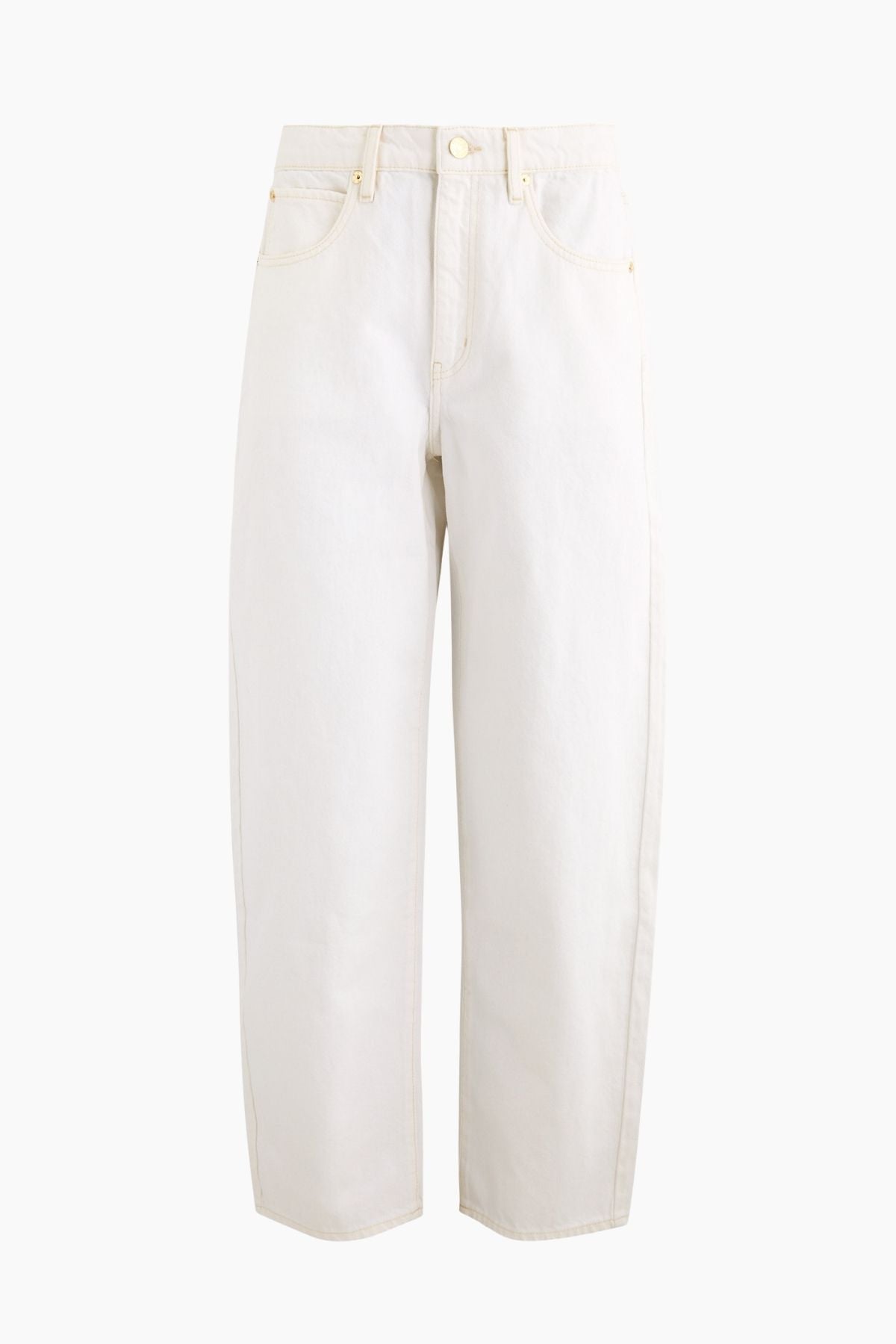 Frame Denim The Low Slung Barrel Jean - Au Natural Clean