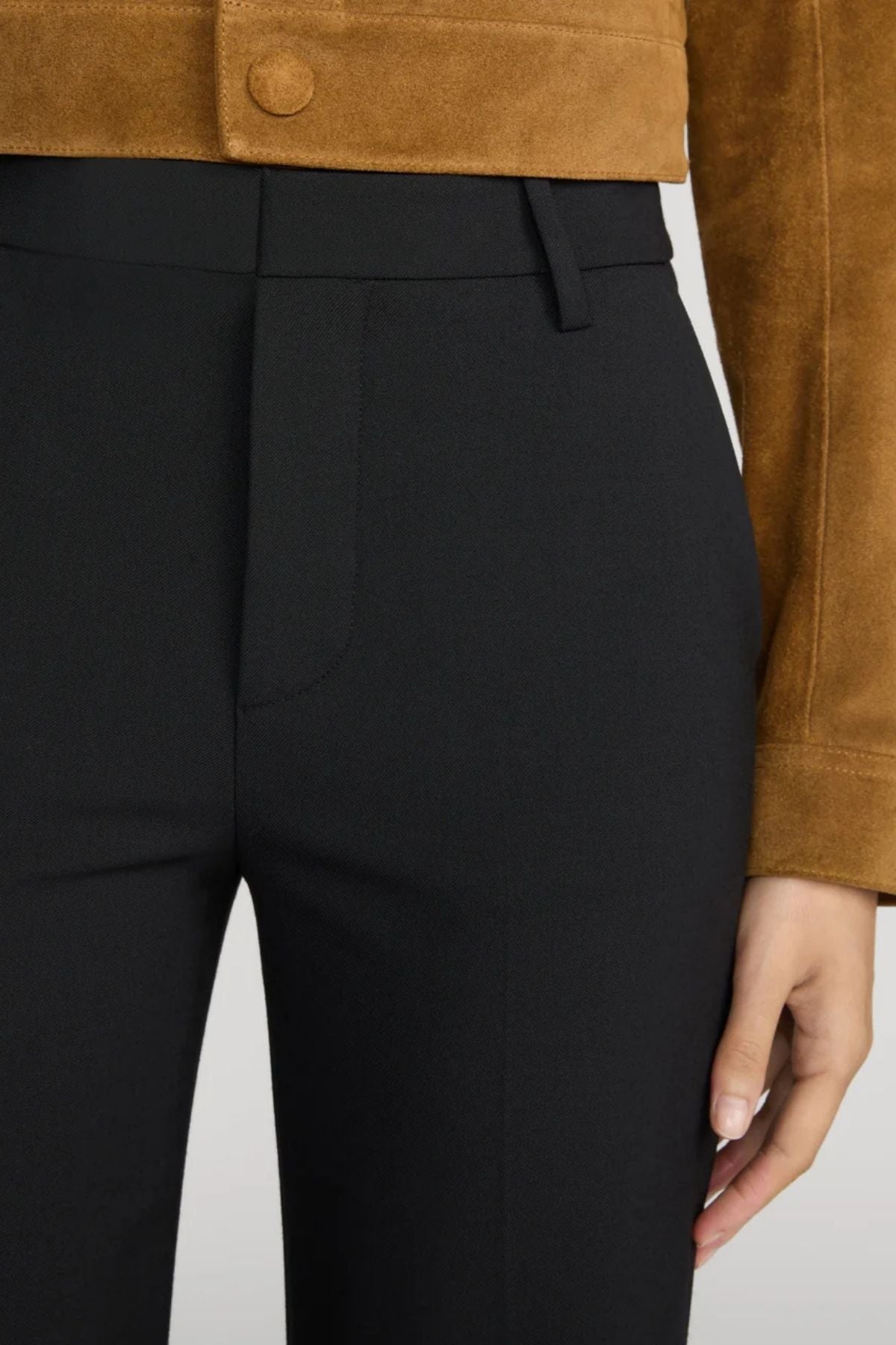Frame Denim The Swing Trouser - Black