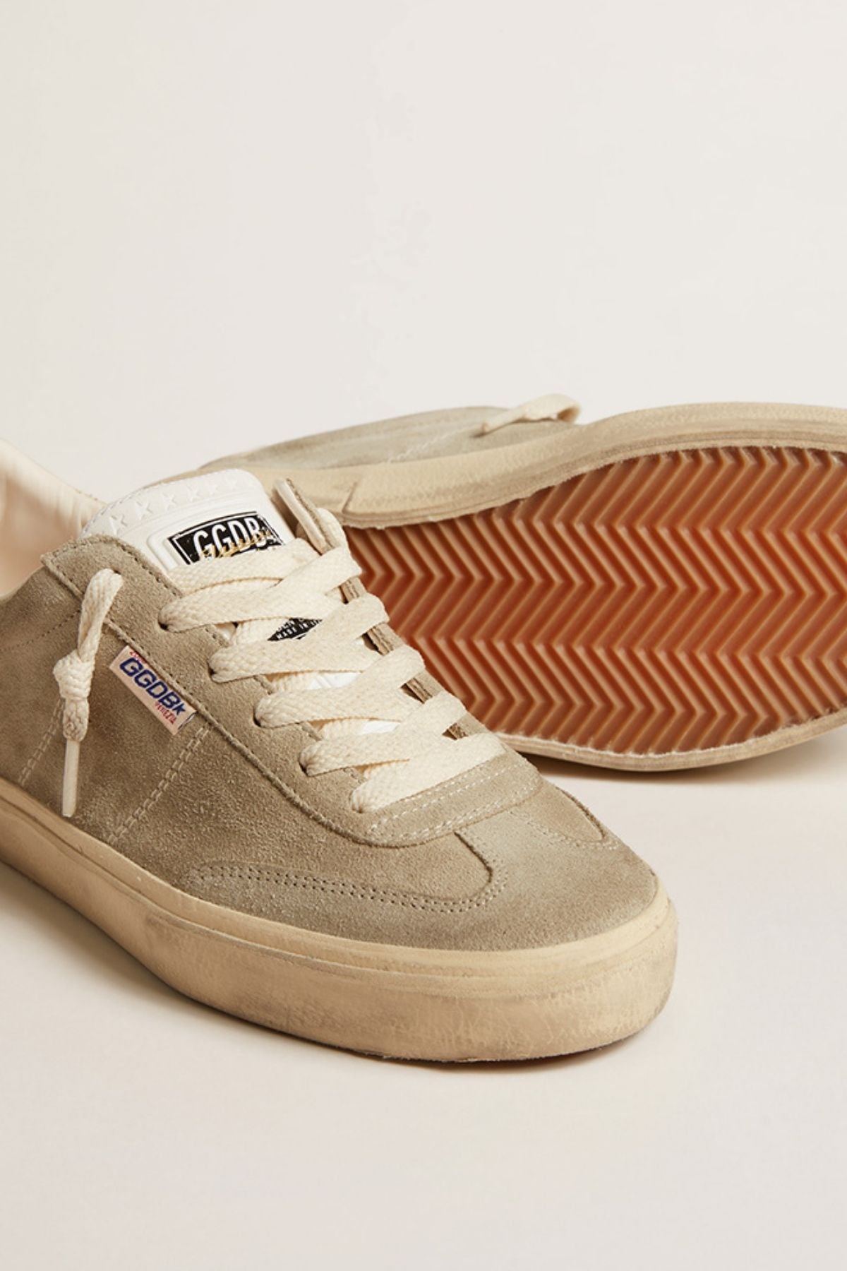 Golden Goose Soul Star Sneaker - Taupe/ Milk