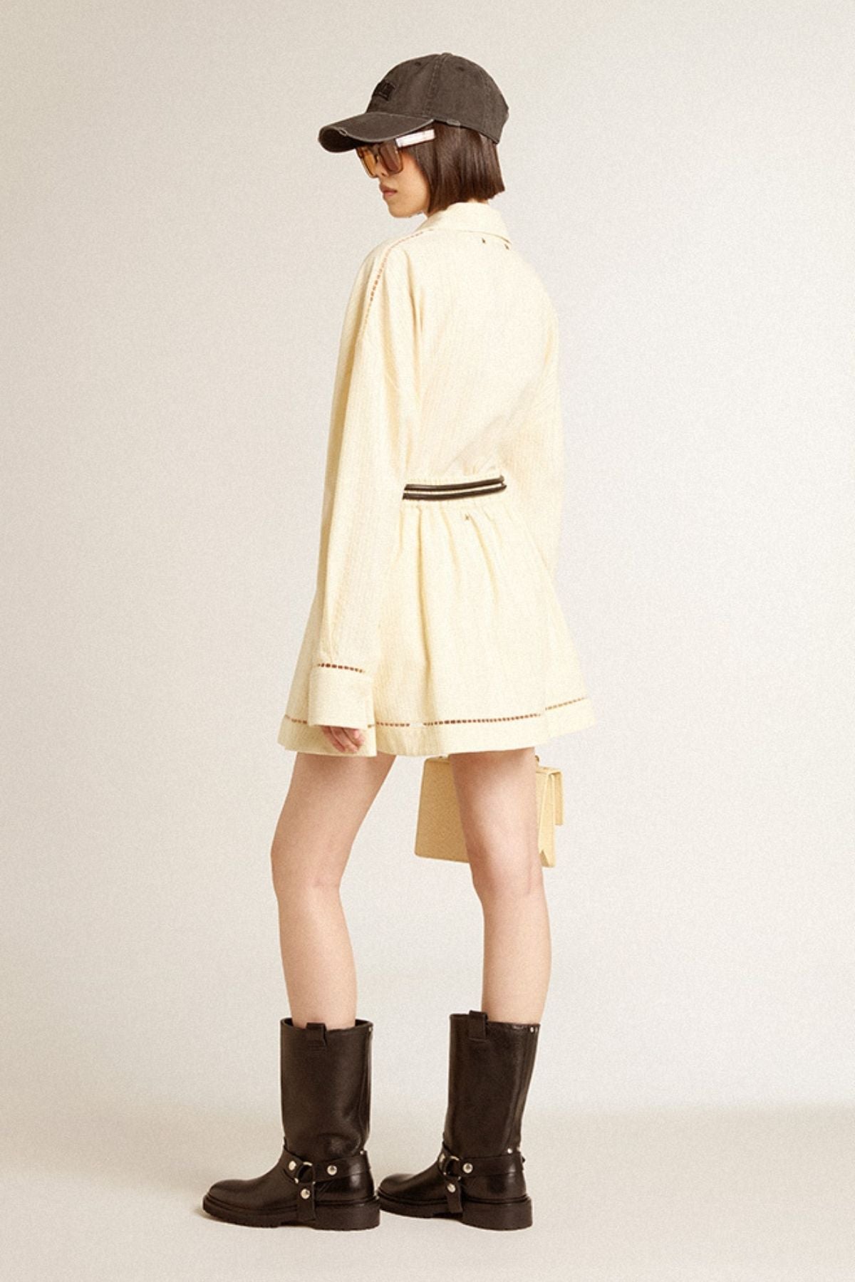 Golden Goose Circle Skirt - Shortbread