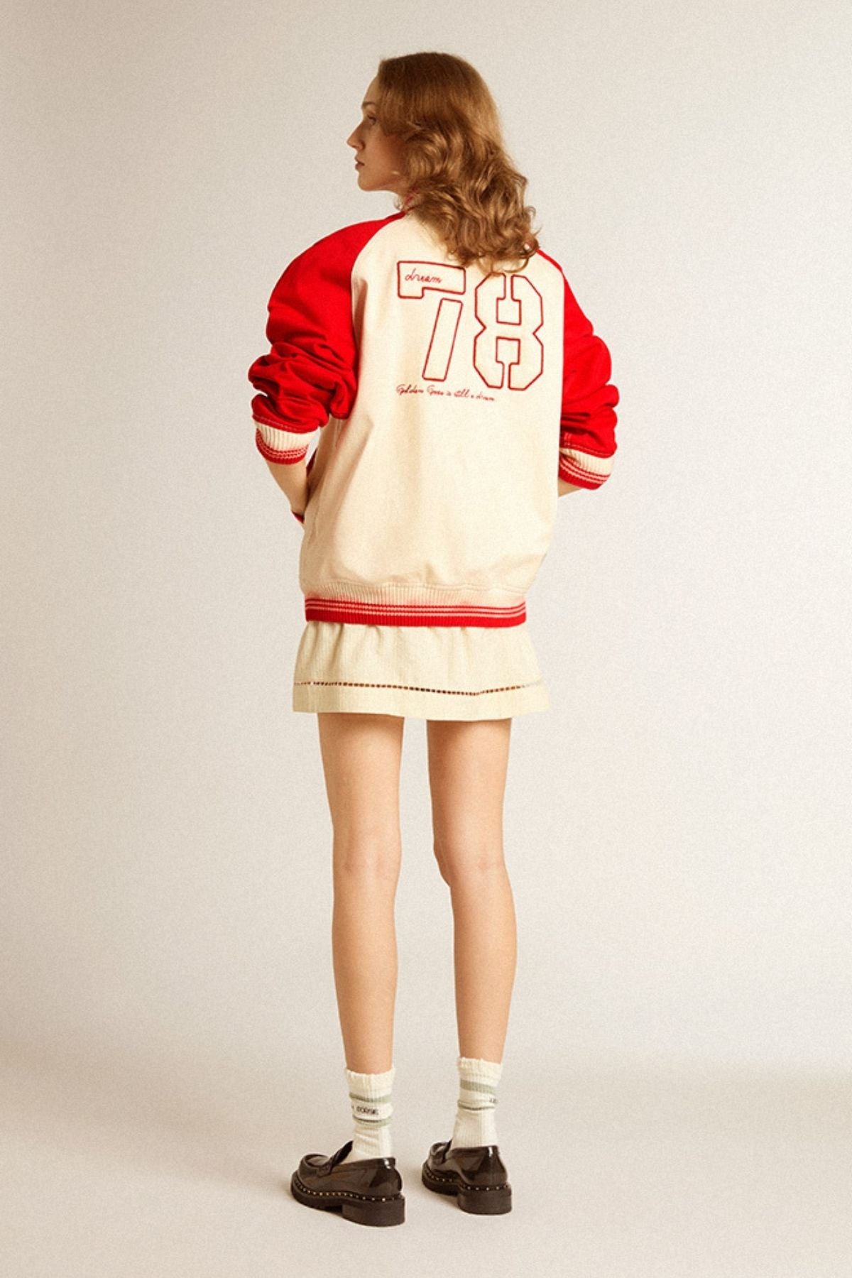 Golden Goose Circle Skirt - Khaki Beige