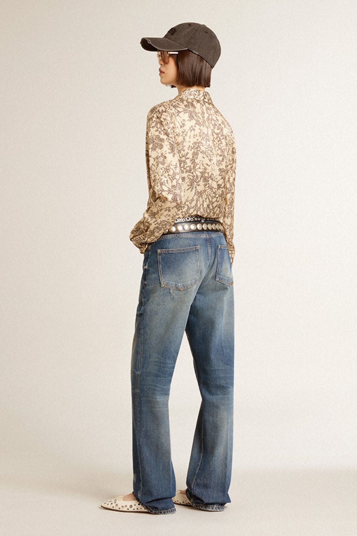 Golden Goose Pyjama Shirt - Safari/ Black