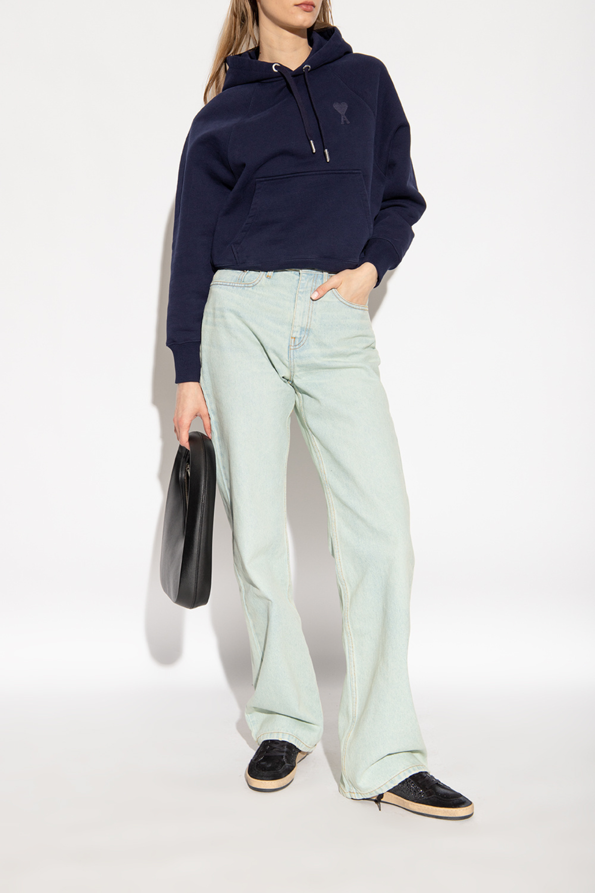 Golden Goose Ball Star Glitter - Black