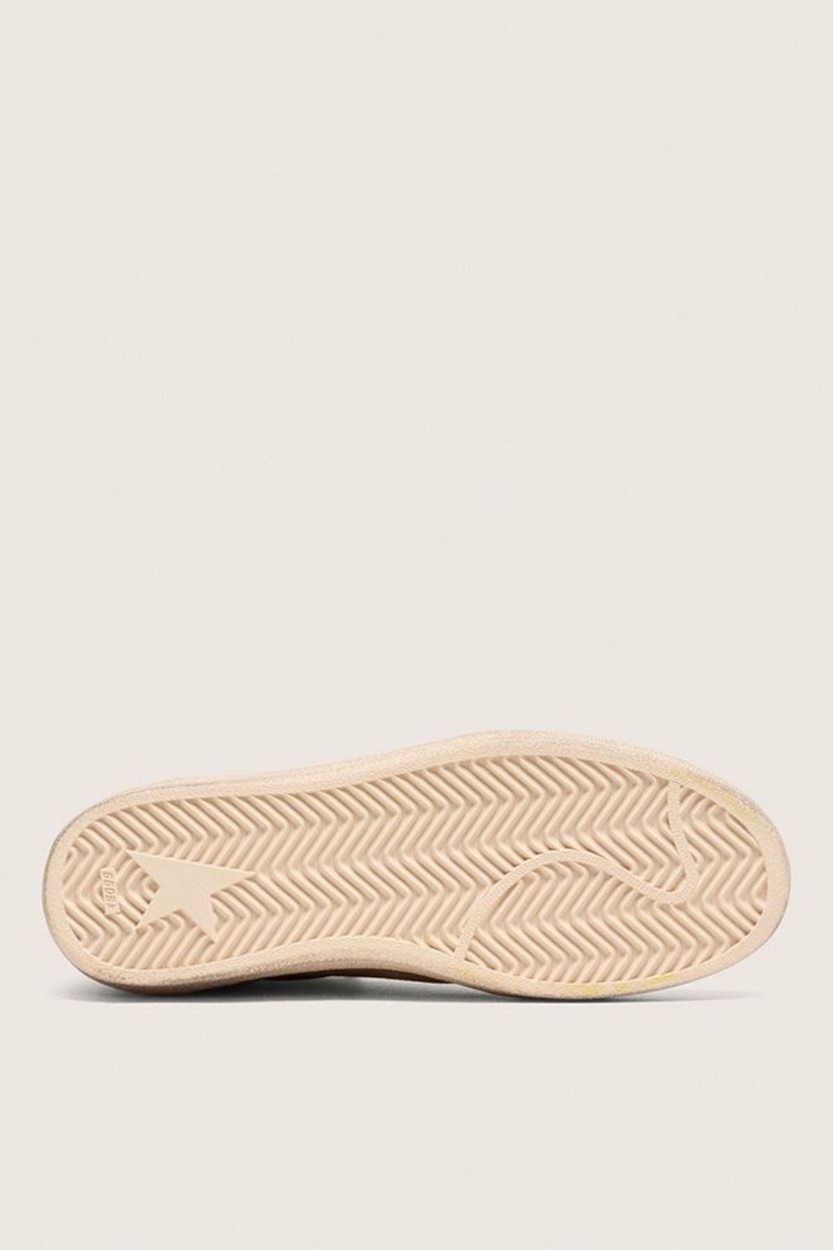 Golden Goose Ball Star Suede - Tobacco/ Gold