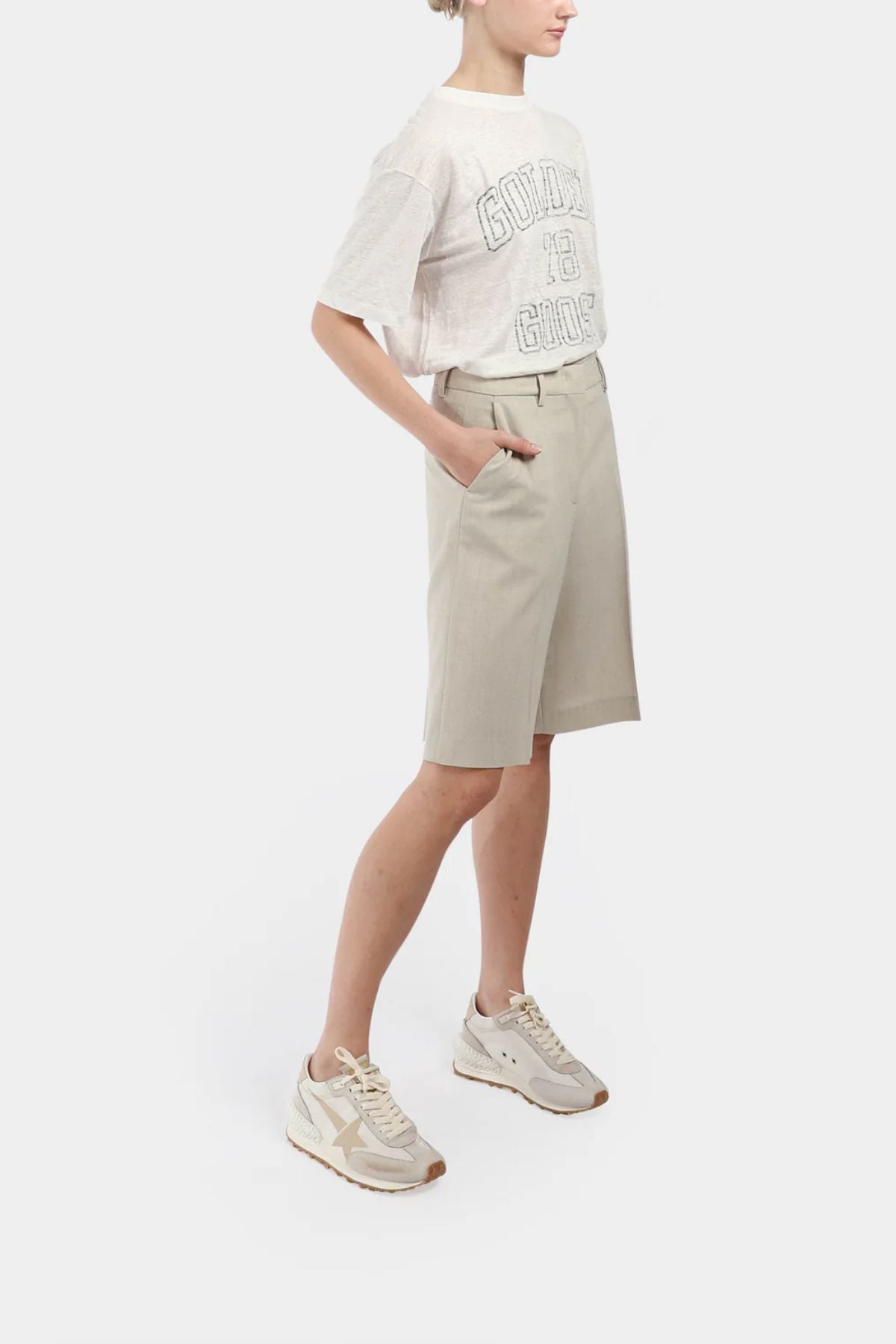 Golden Goose Bermuda Naiara Short - Pelican