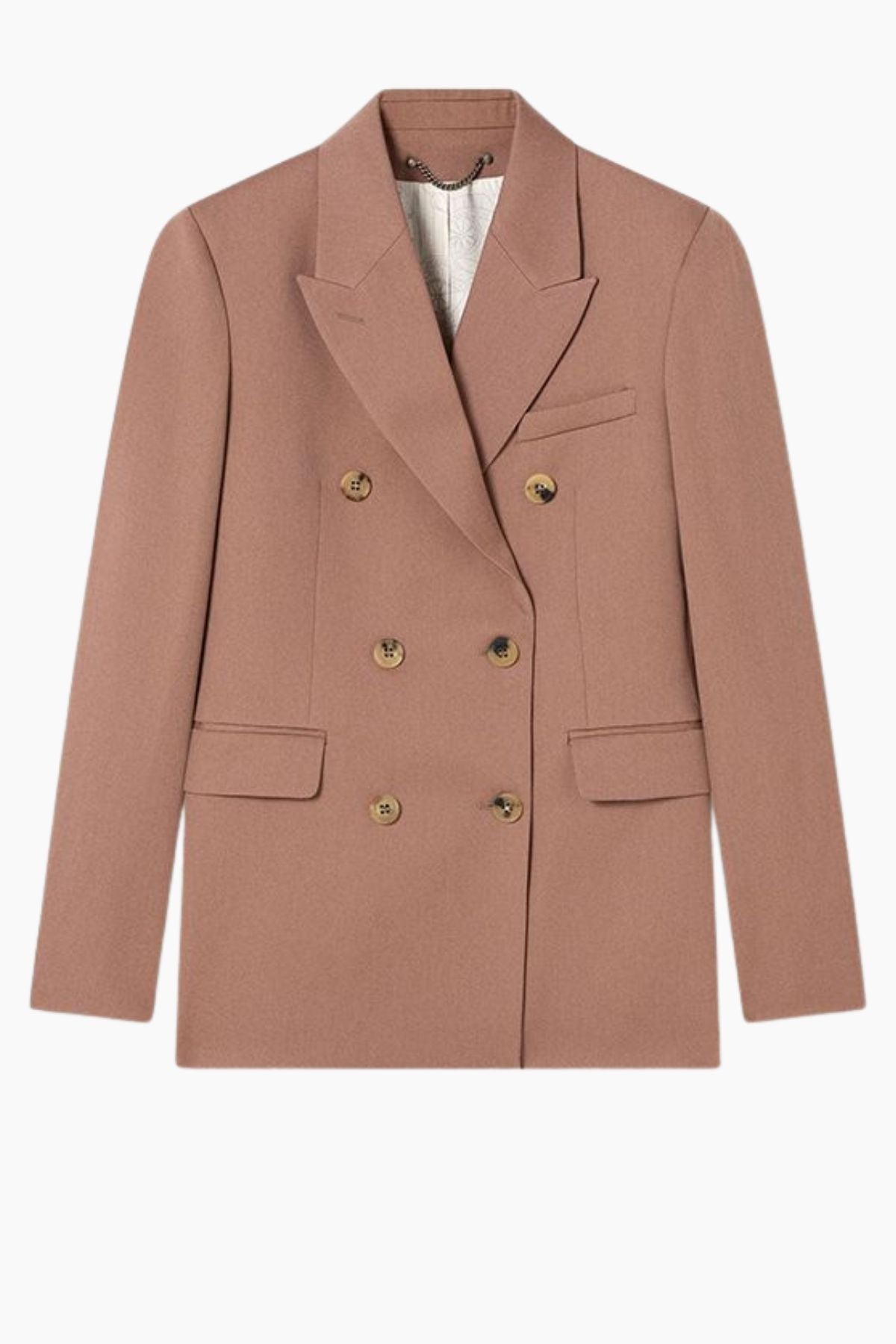 Golden Goose DB Blazer Wool Gabardine - Bronze Pink