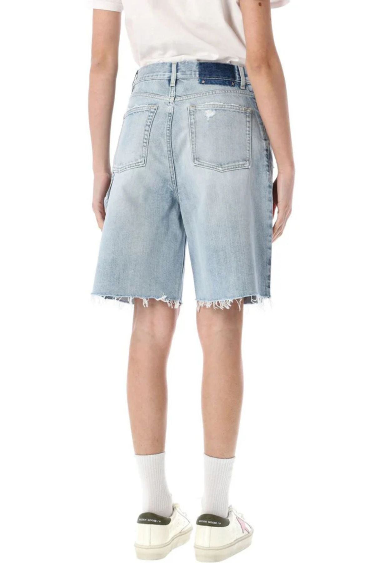 Golden Goose Marsha Short Denim - Cloud Blue