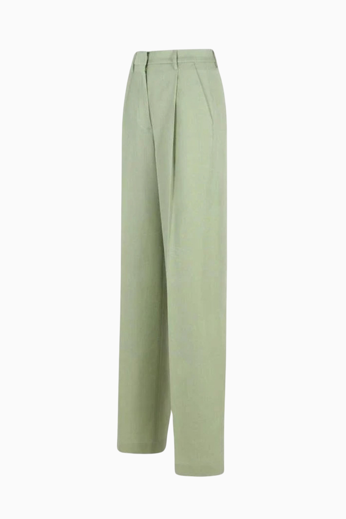 Golden Goose Naomi Wide Leg Light Tailoring Pant - Seagrass
