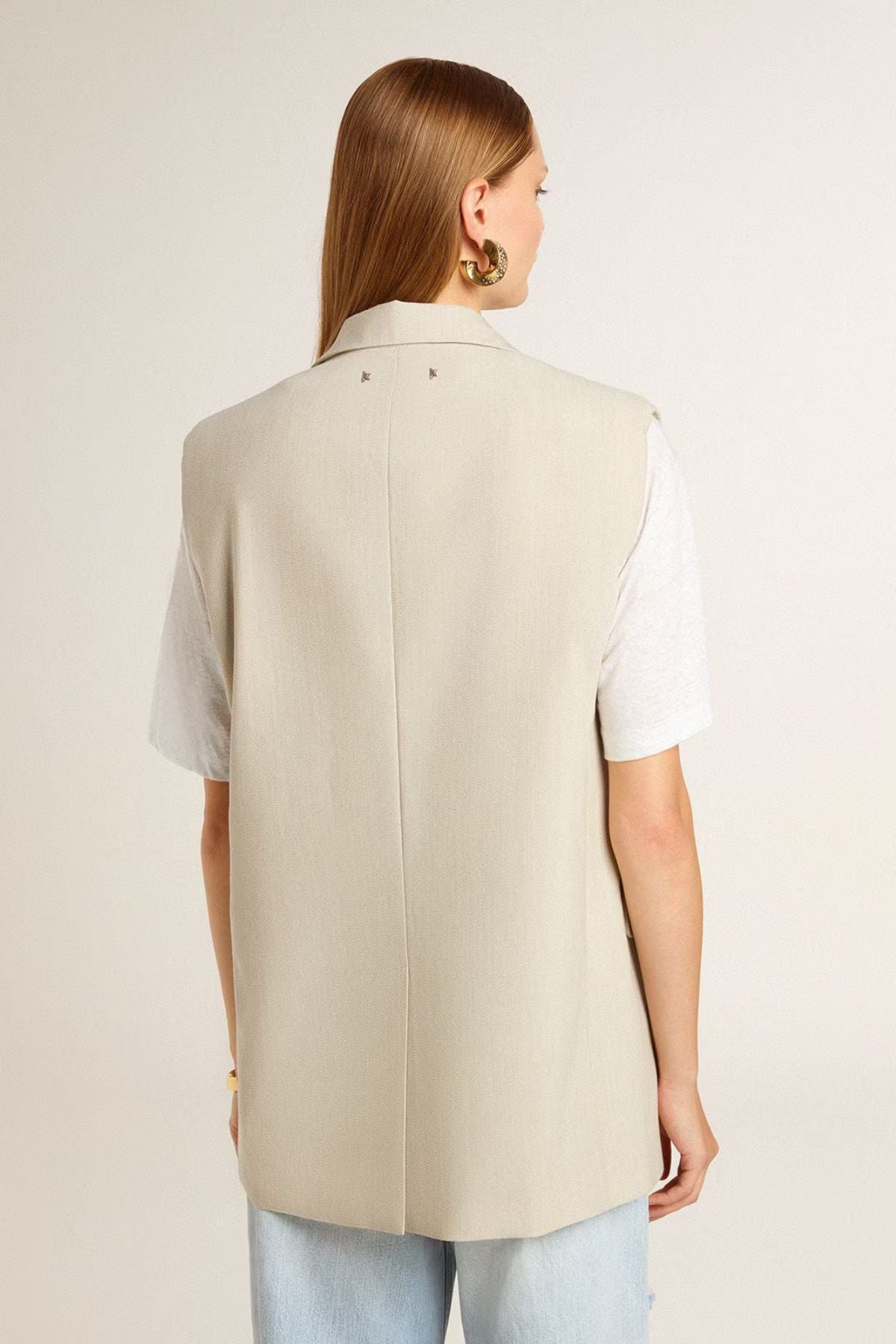 Golden Goose Nicole Vest - Pelican