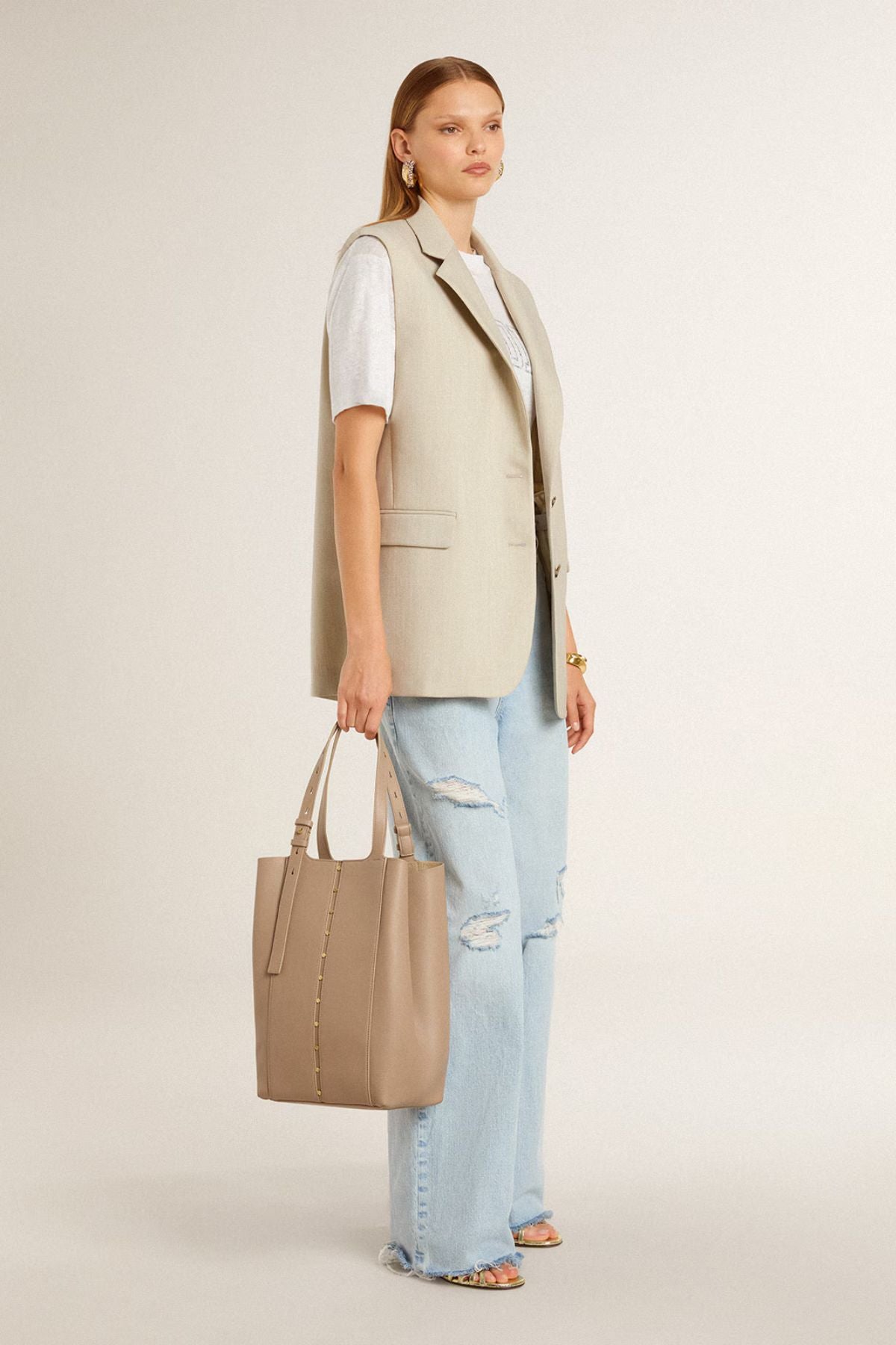 Golden Goose Nicole Vest - Pelican