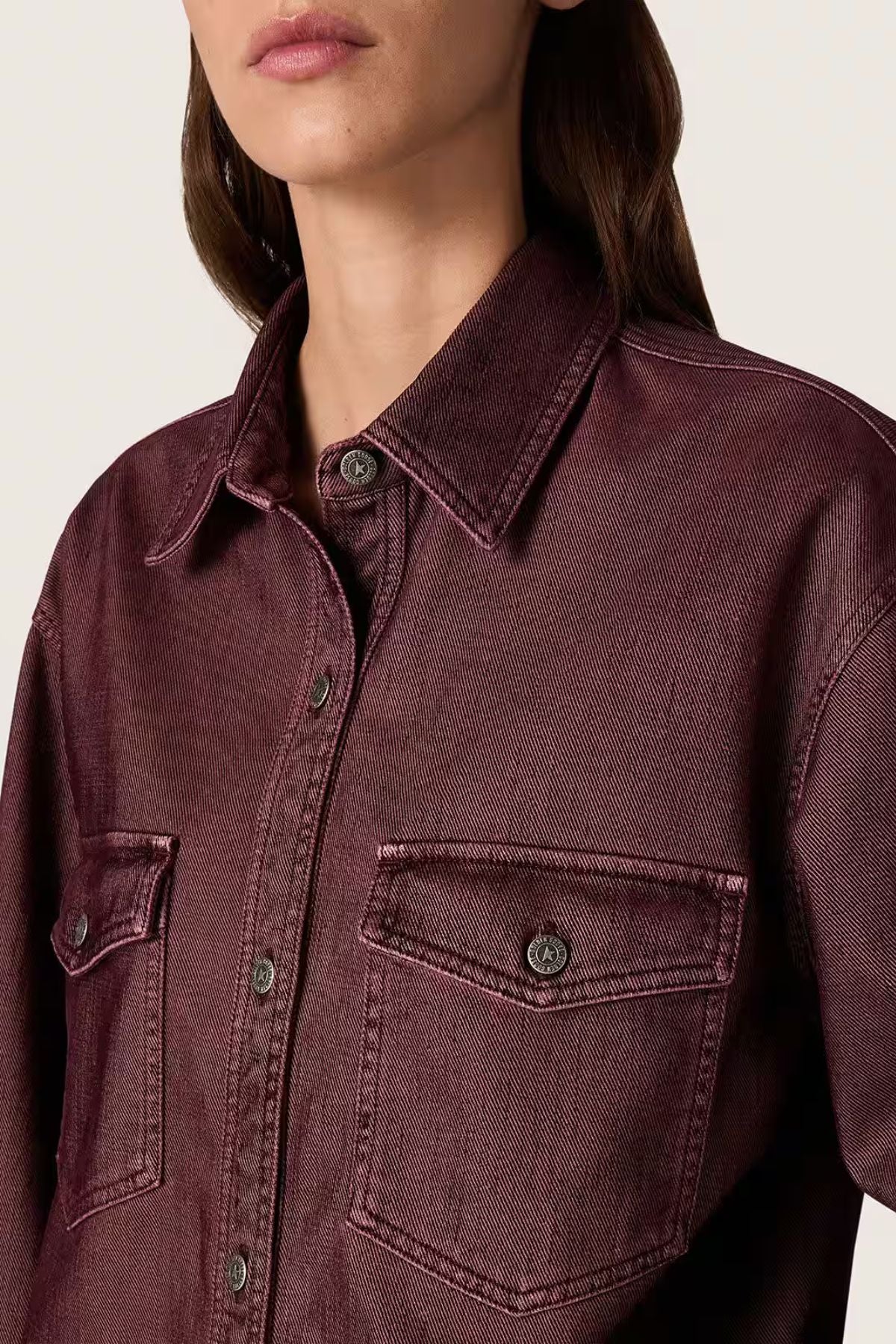 Golden Goose Patty Over Shirt Denim - Port Royale