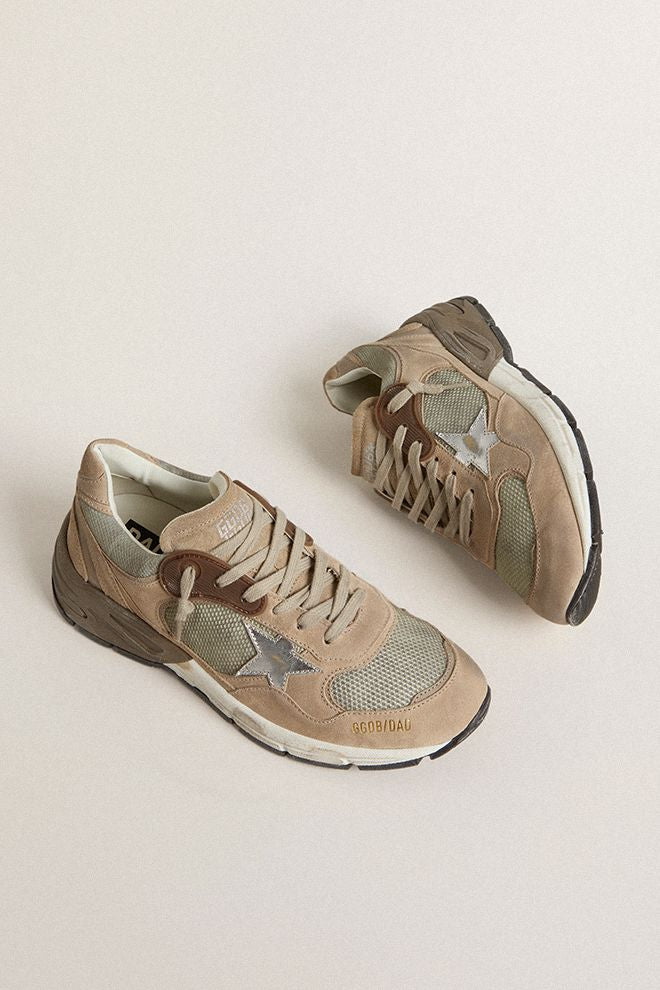 Golden Goose Running Dad - Beige/ Silver
