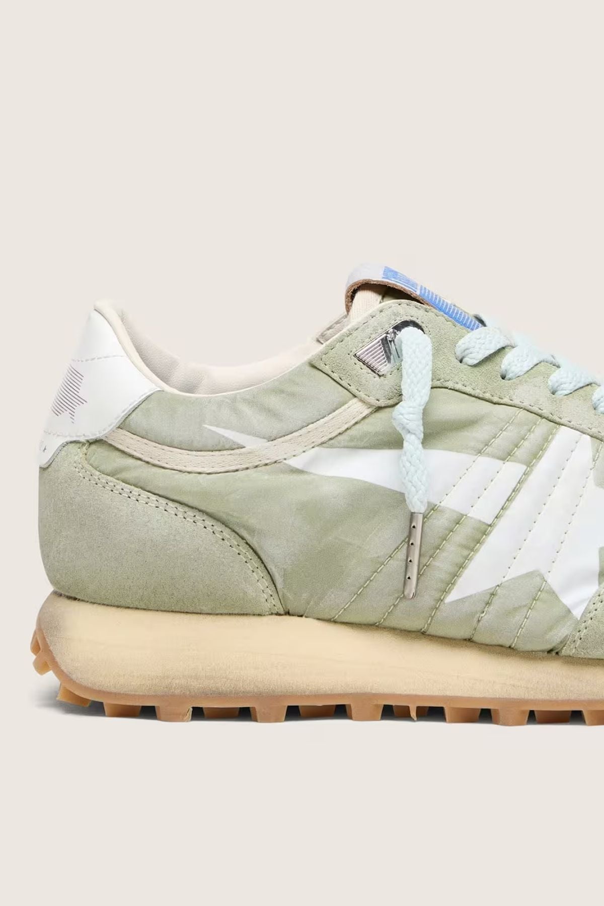 Golden Goose Running Marathon - Sage Green/ White