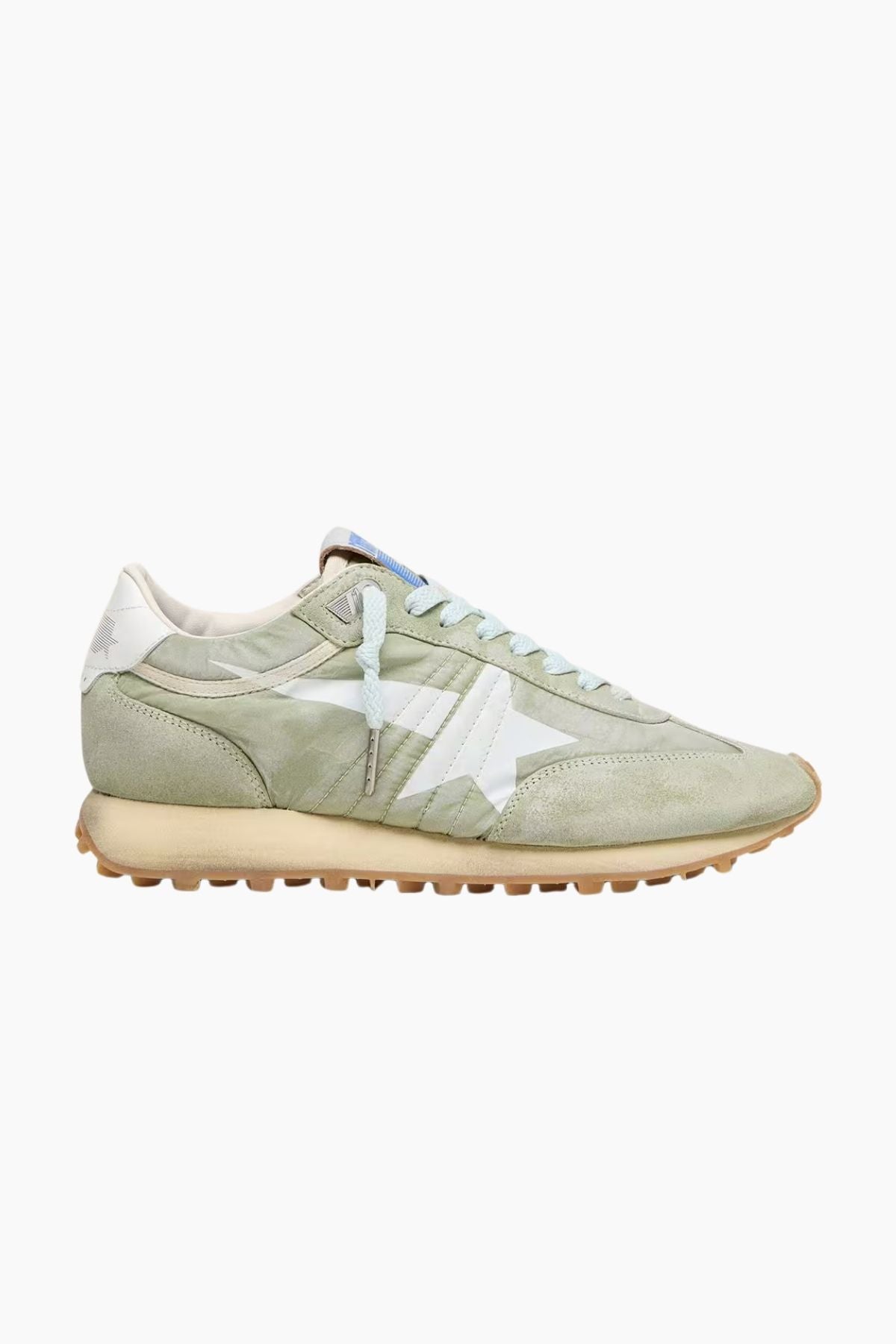 Golden Goose Running Marathon - Sage Green/ White