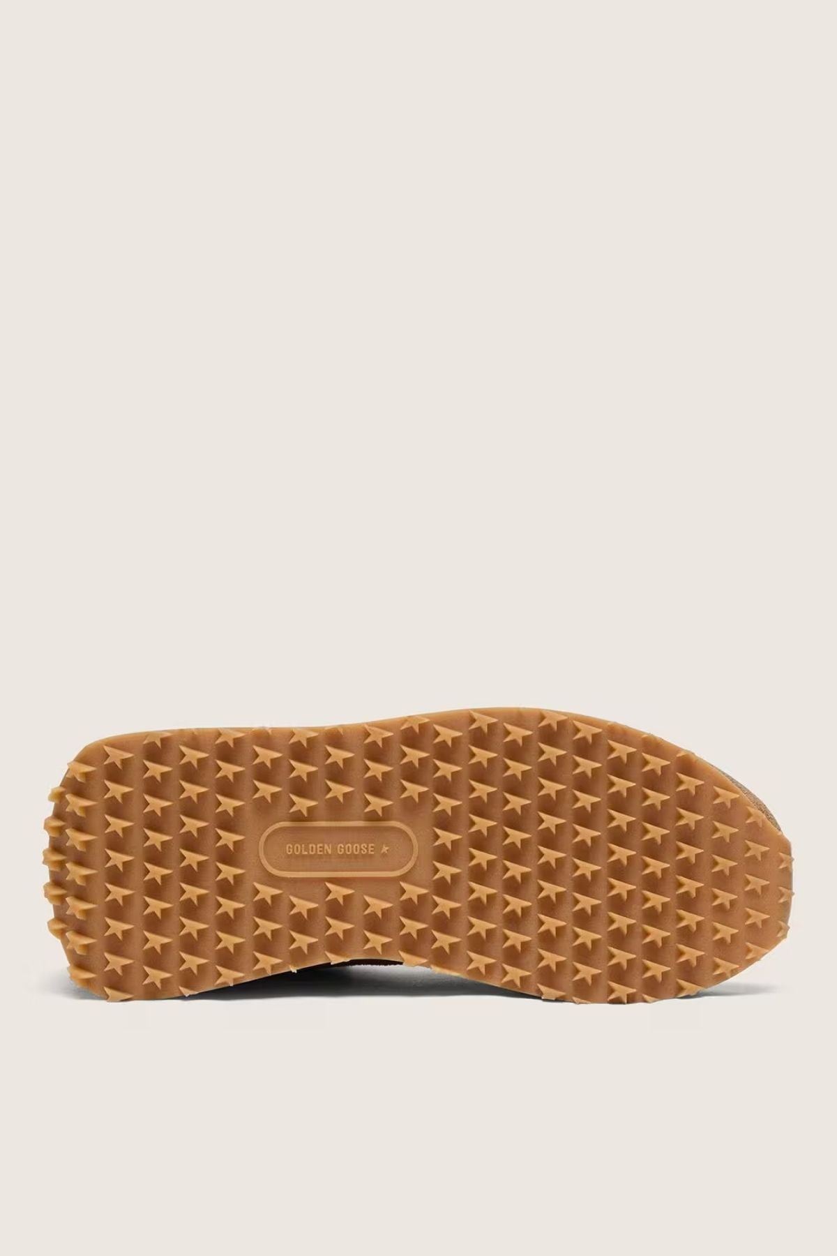 Golden Goose Running Marathon Suede - Tobacco/ Milk/ Silver