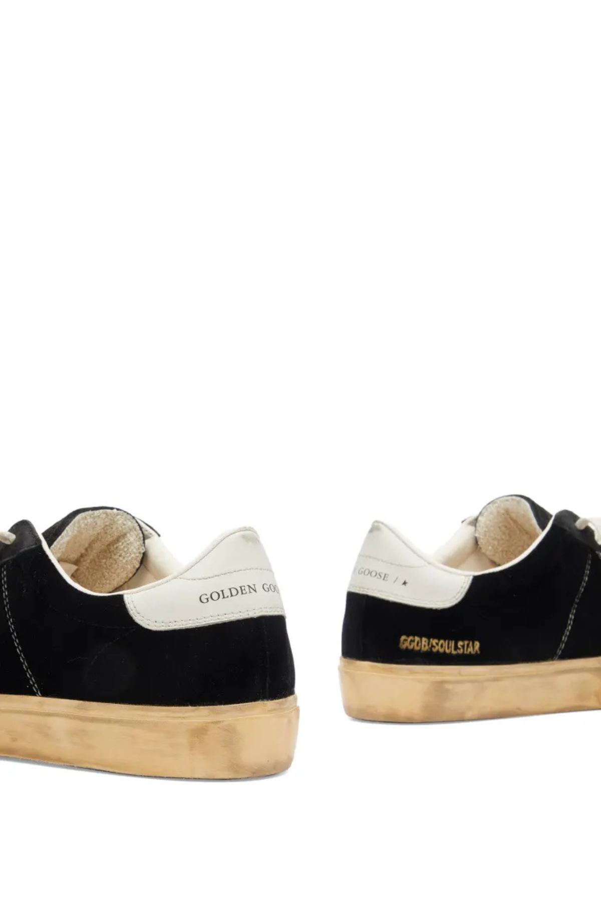 Golden Goose Soul Star Sneaker - Black/ Milk