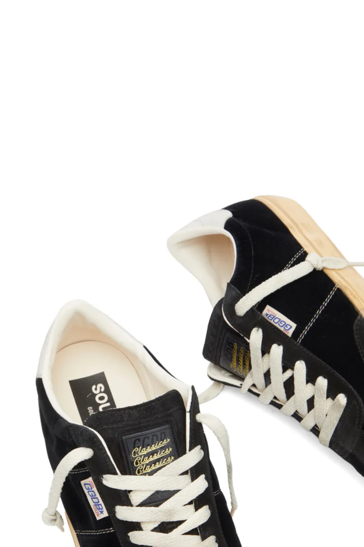 Golden Goose Soul Star Sneaker - Black/ Milk