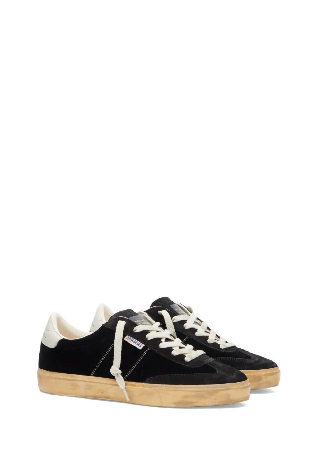 Golden Goose Soul Star Sneaker - Black/ Milk