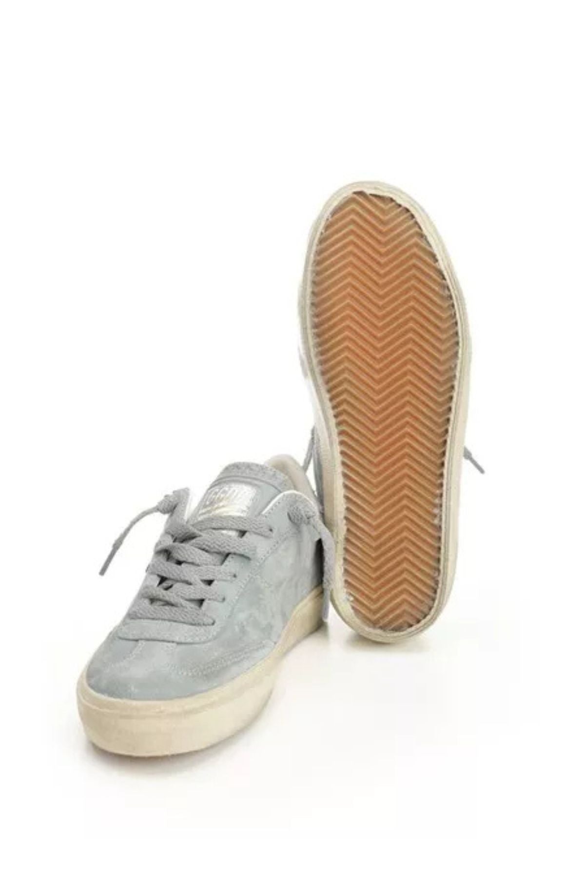 Golden Goose Soul Star Suede - Grey/ White