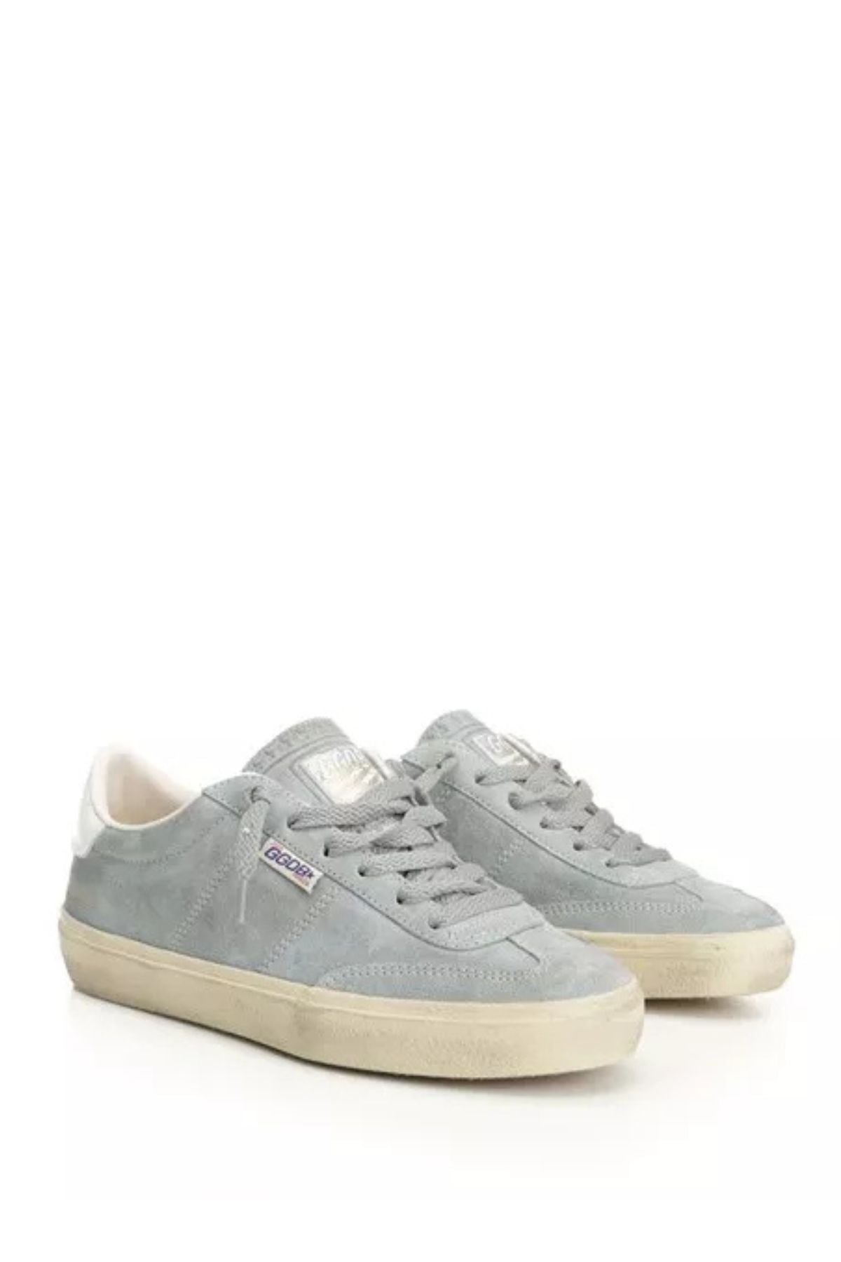 Golden Goose Soul Star Suede - Grey/ White