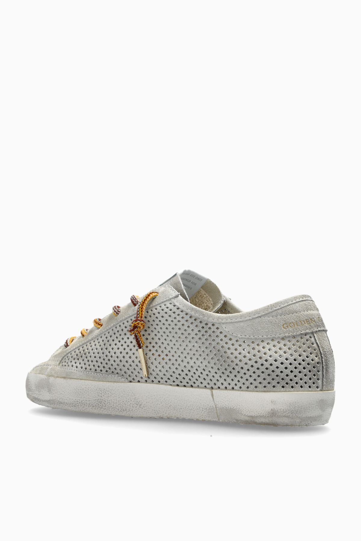 Golden Goose Super Star Forated Suede - Grey