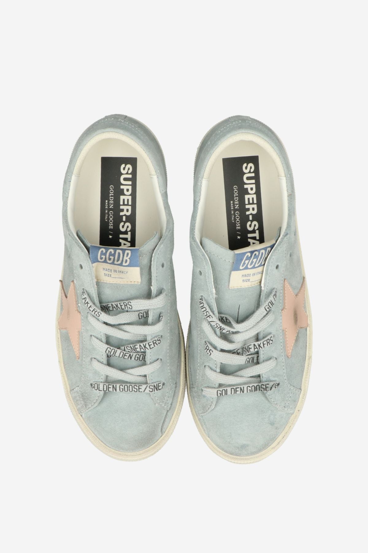 Golden Goose Super Star Suede - Quarry Blue/ Shadow Grey