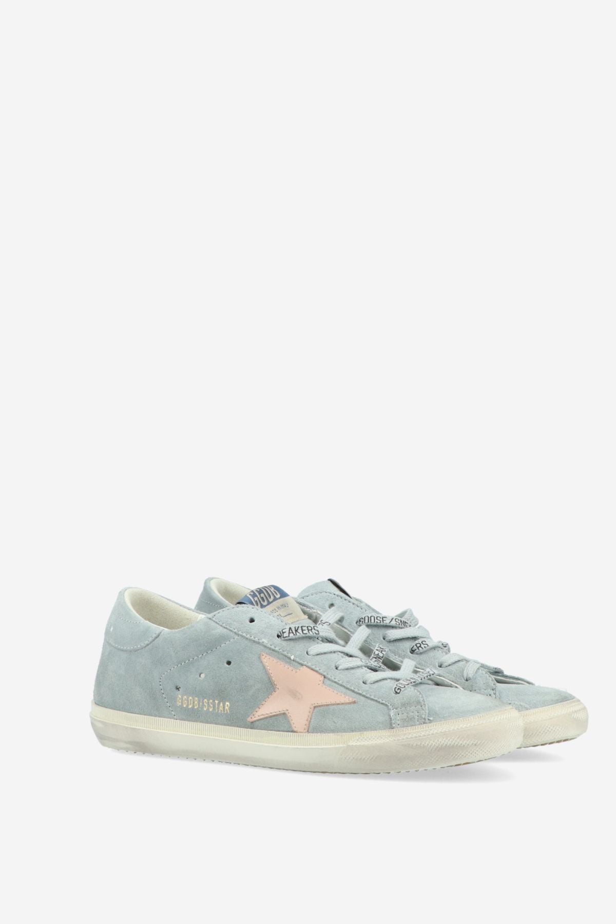 Golden Goose Super Star Suede - Quarry Blue/ Shadow Grey