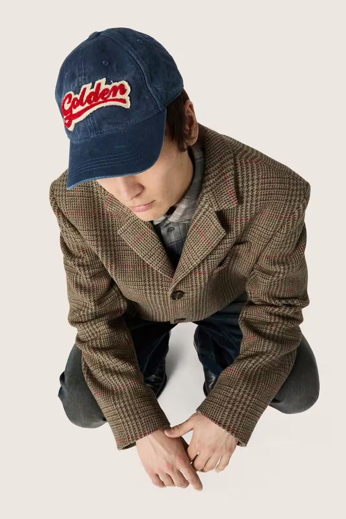 Golden Goose Washed Cotton Twill Baseball Cap - Dress Blue
