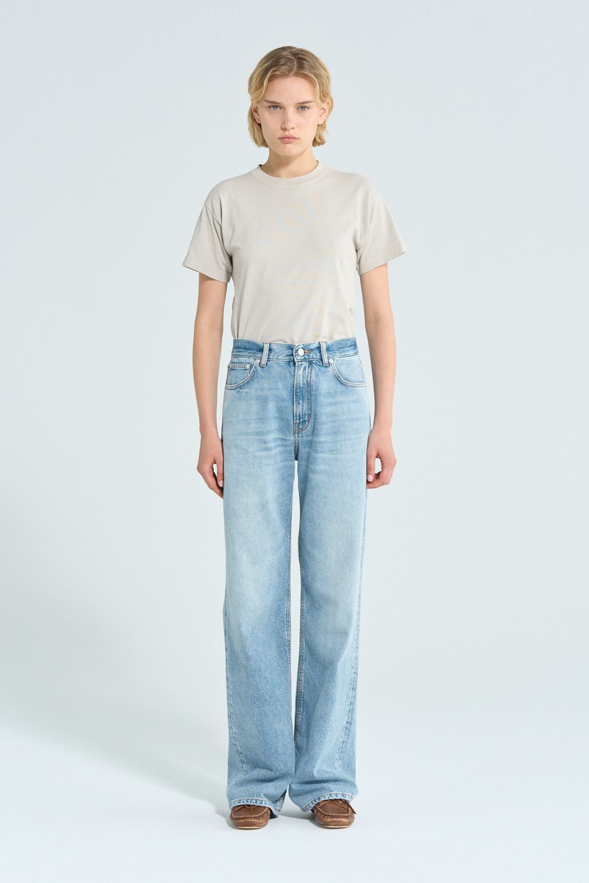 Haikure Korea Jean - Blue Aqua