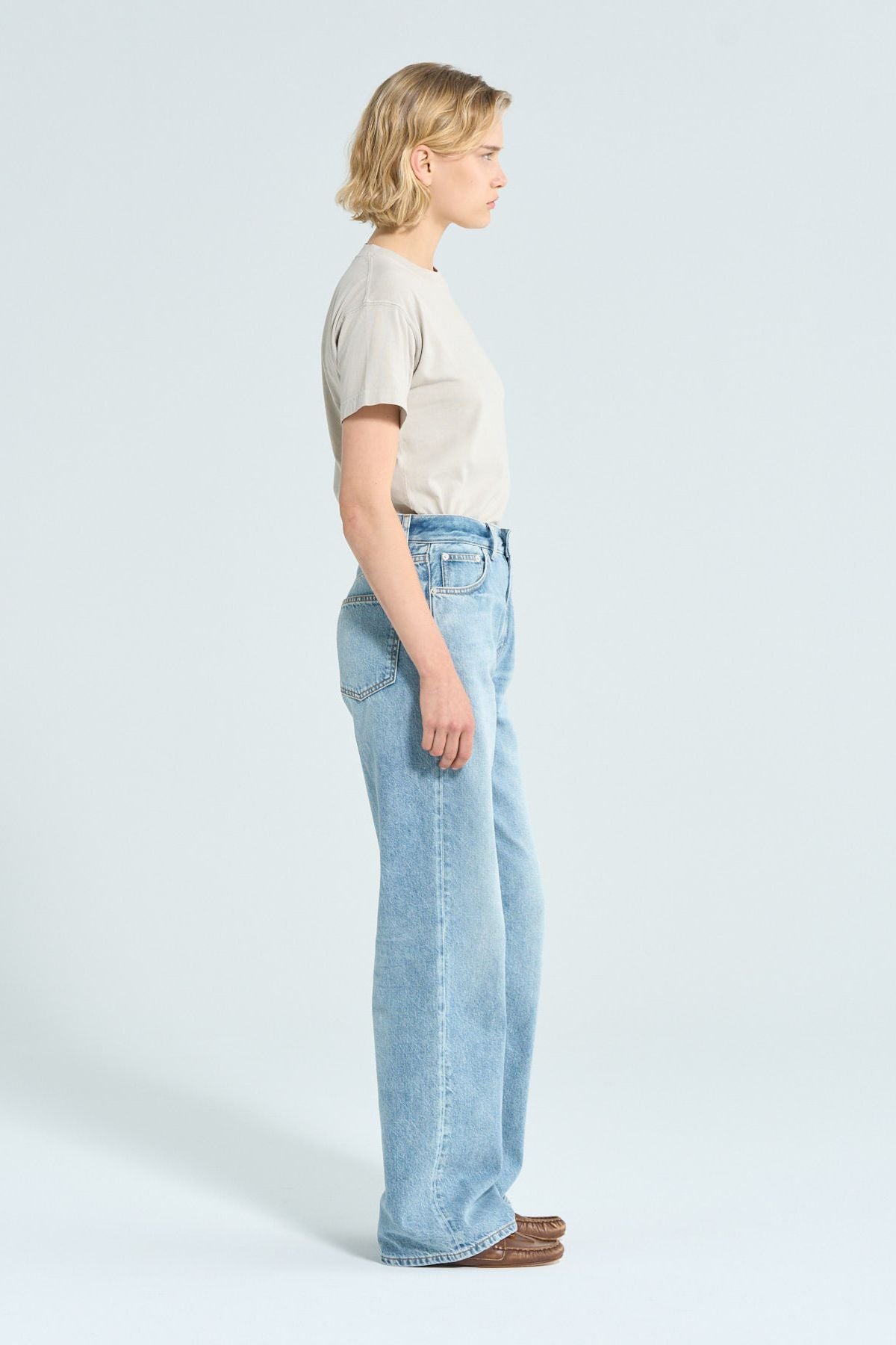 Haikure Korea Jean - Blue Aqua