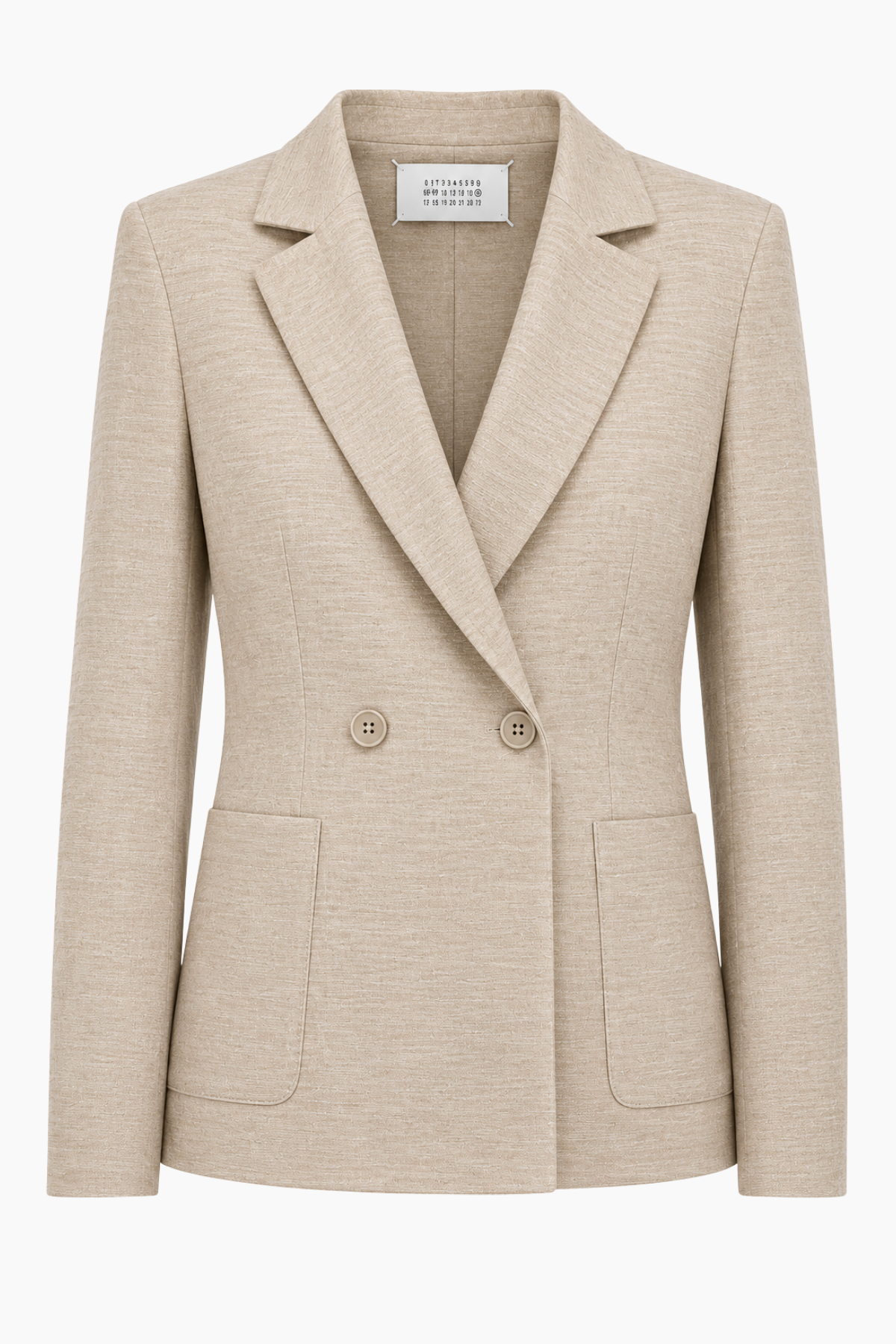 Harris Wharf Double Breasted Blazer - Dove