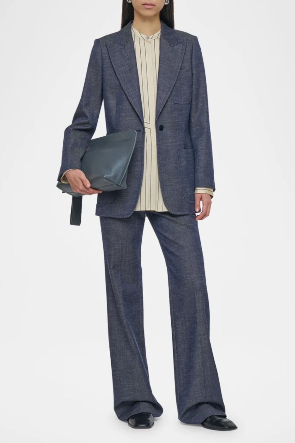 Joseph Cassini Jacket Sartorial Denim - Cobalt