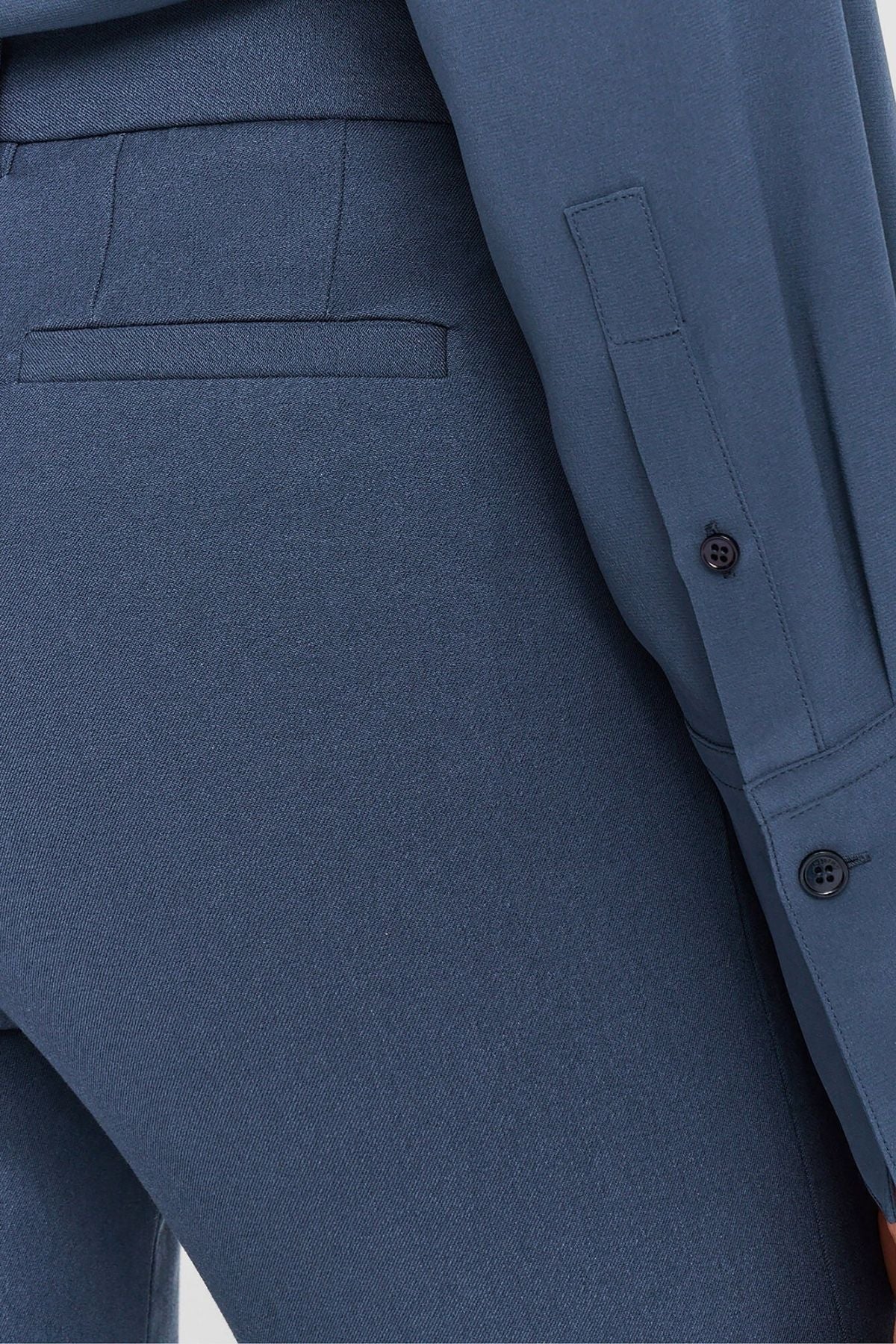 Joseph Coleman Pant Gabardine Stretch - Harbour