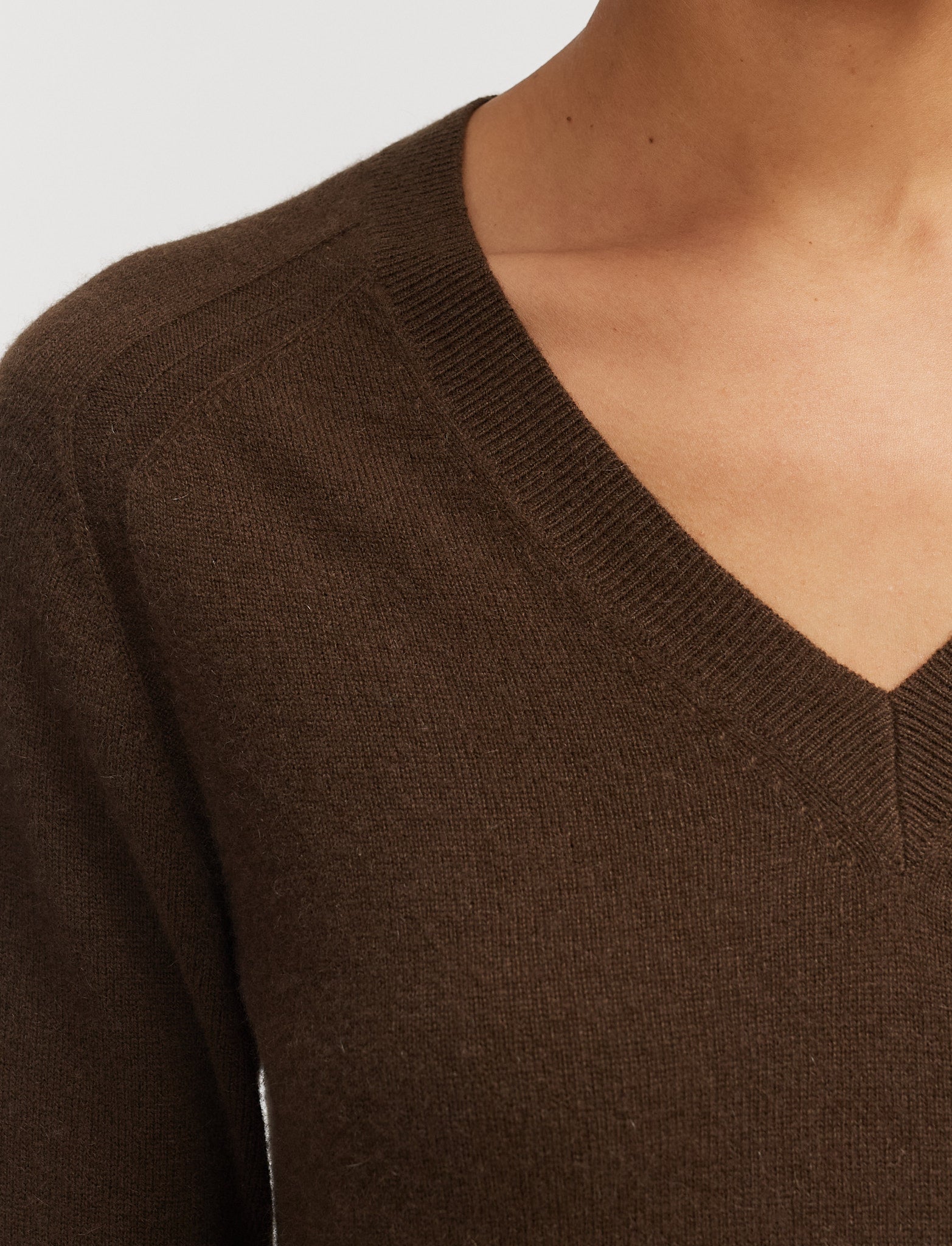 Joseph Lucille Top Light Cashmere - Cement Melange