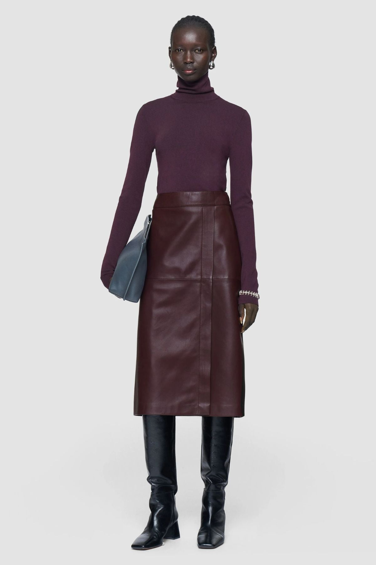 Joseph Sevres Skirt - Maraschino