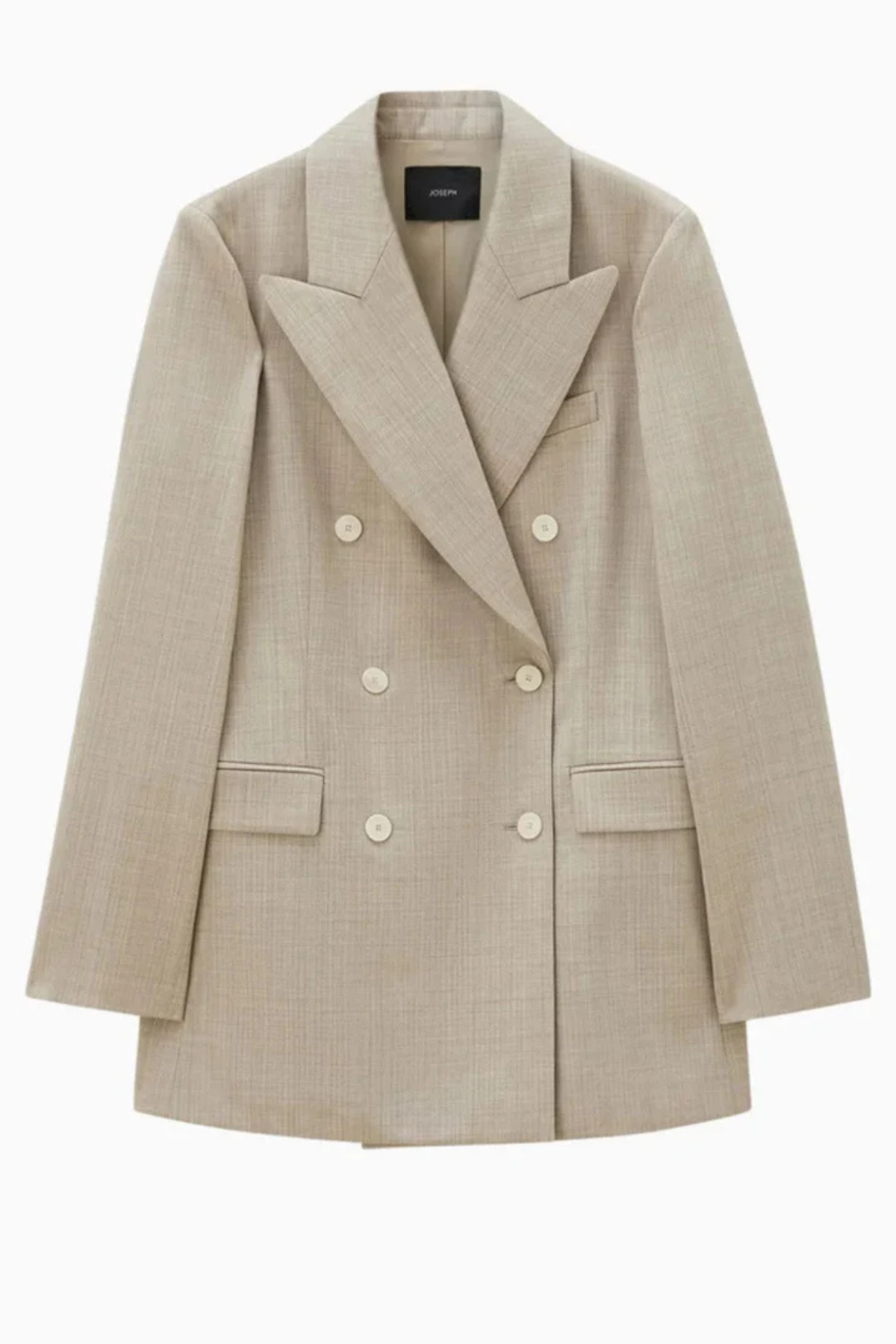 Joseph Valery Melange Stripes Blazer - Affogatto