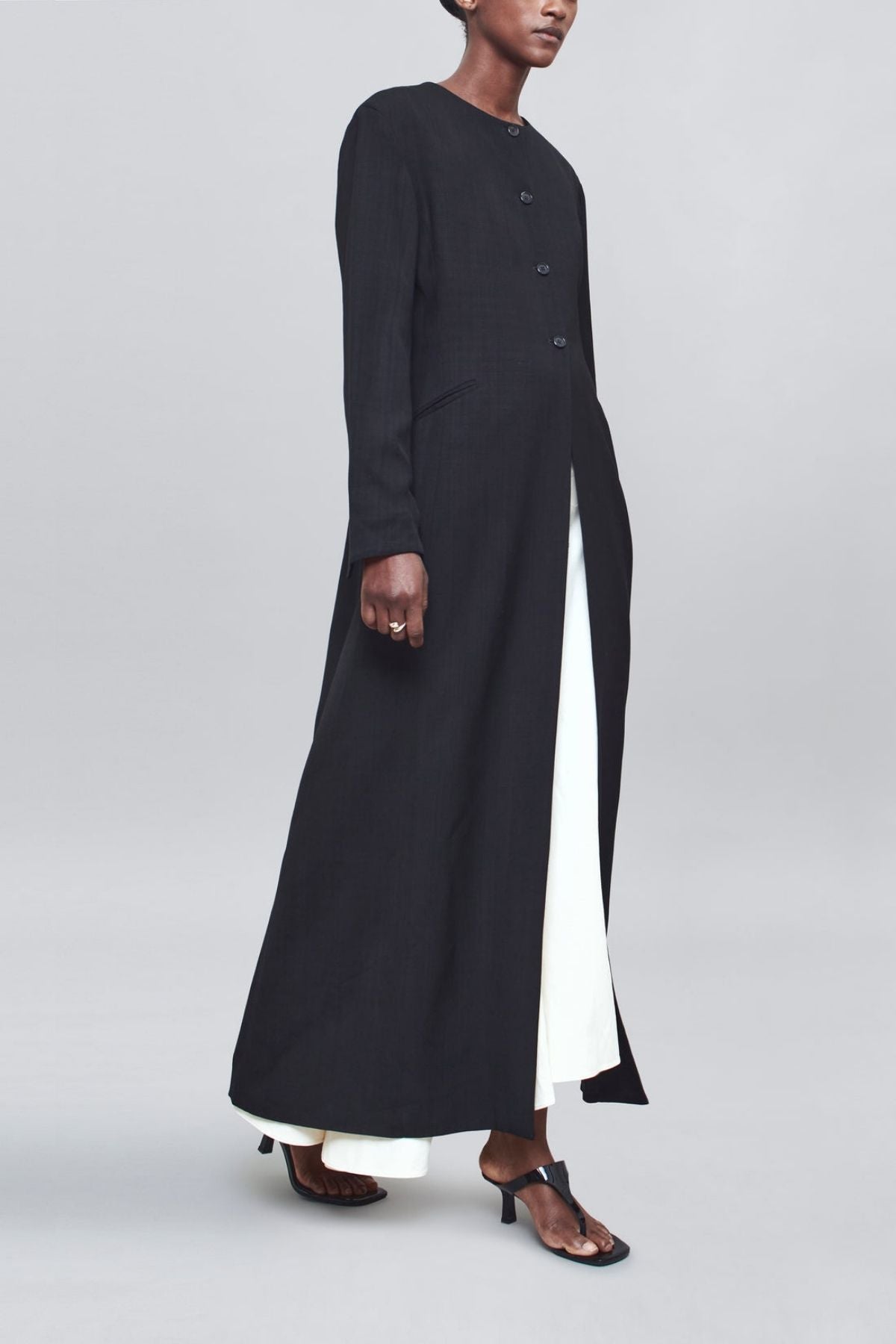 KALLMEYER Henri Duster Coat - Black