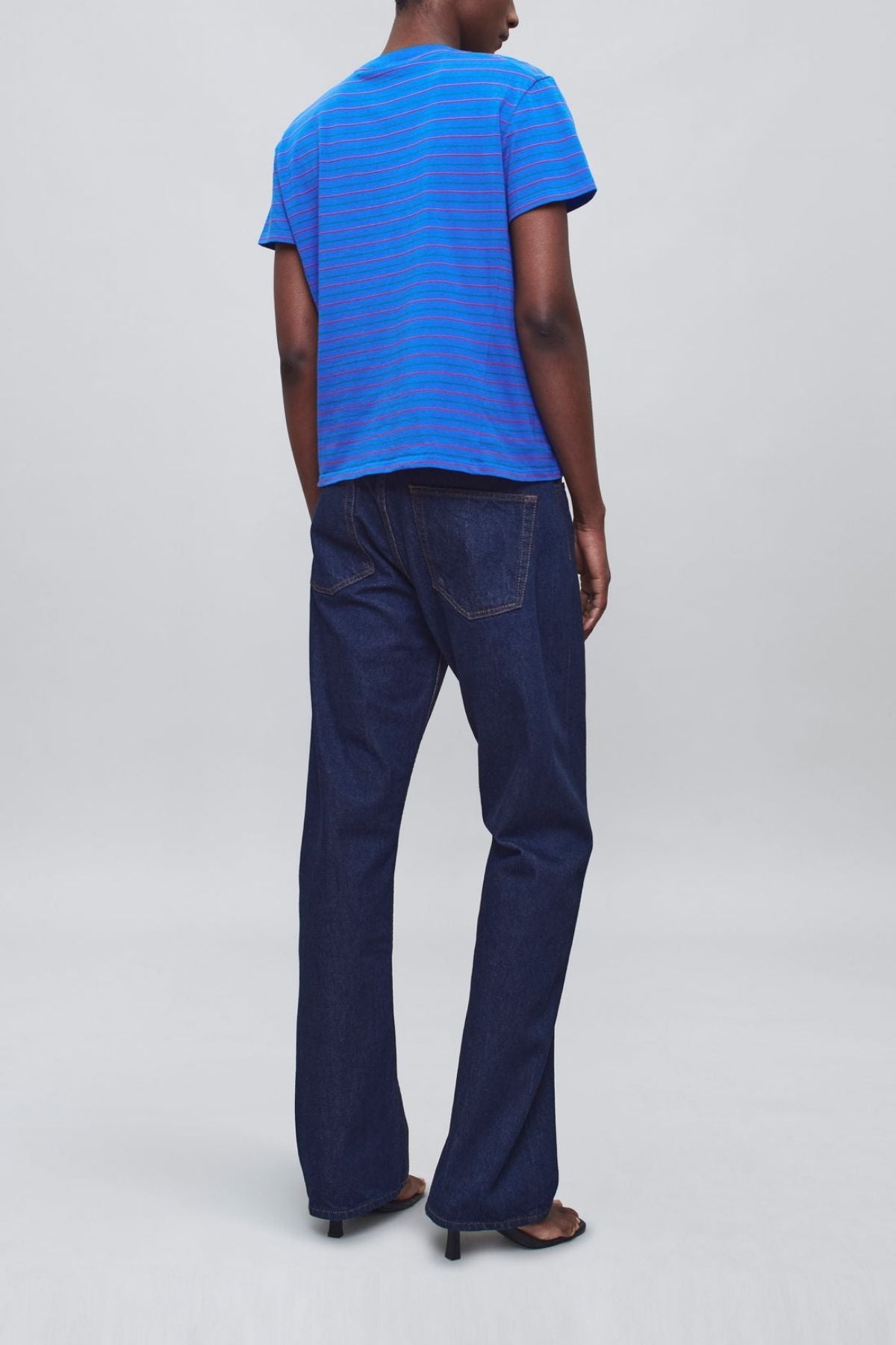 KALLMEYER Kenzie T-Shirt - Cobalt Multi Stripe