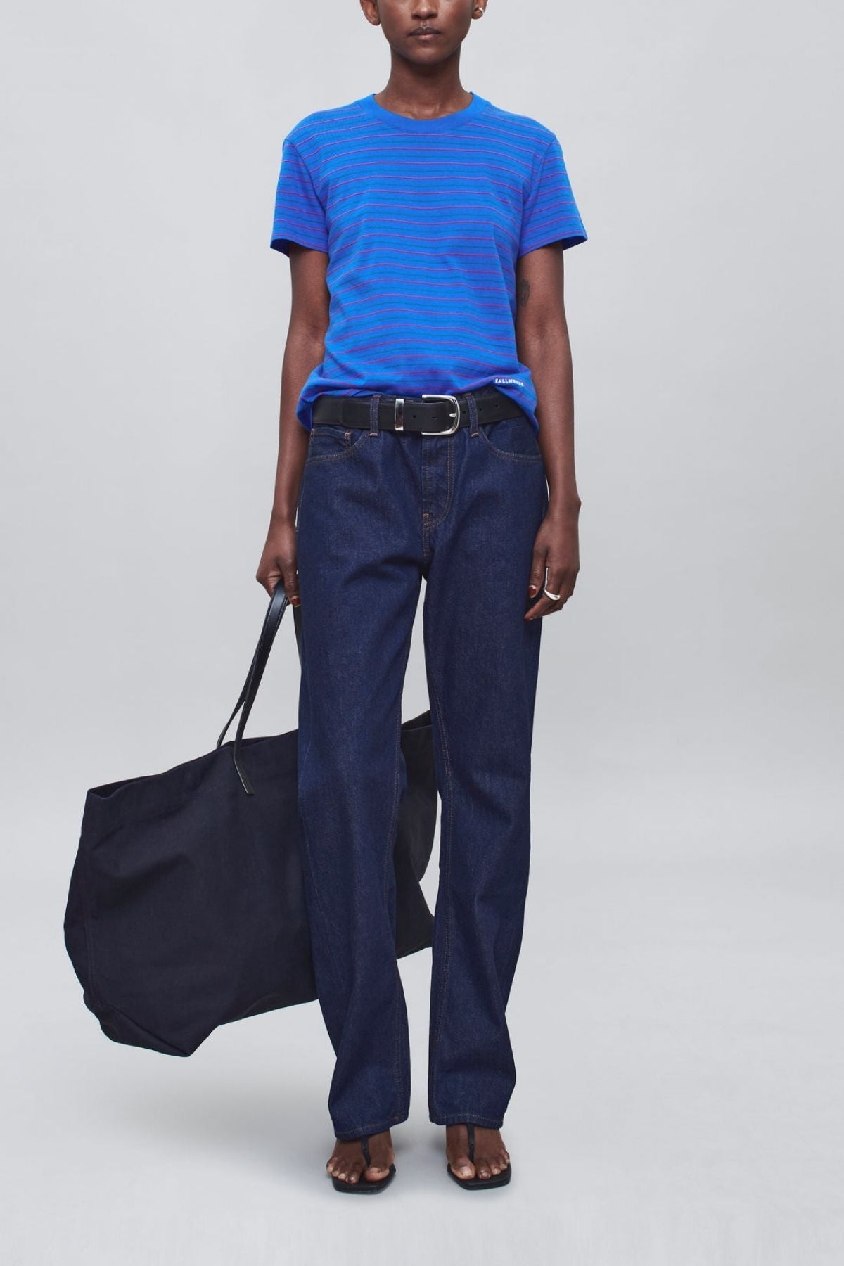 KALLMEYER Kenzie T-Shirt - Cobalt Multi Stripe