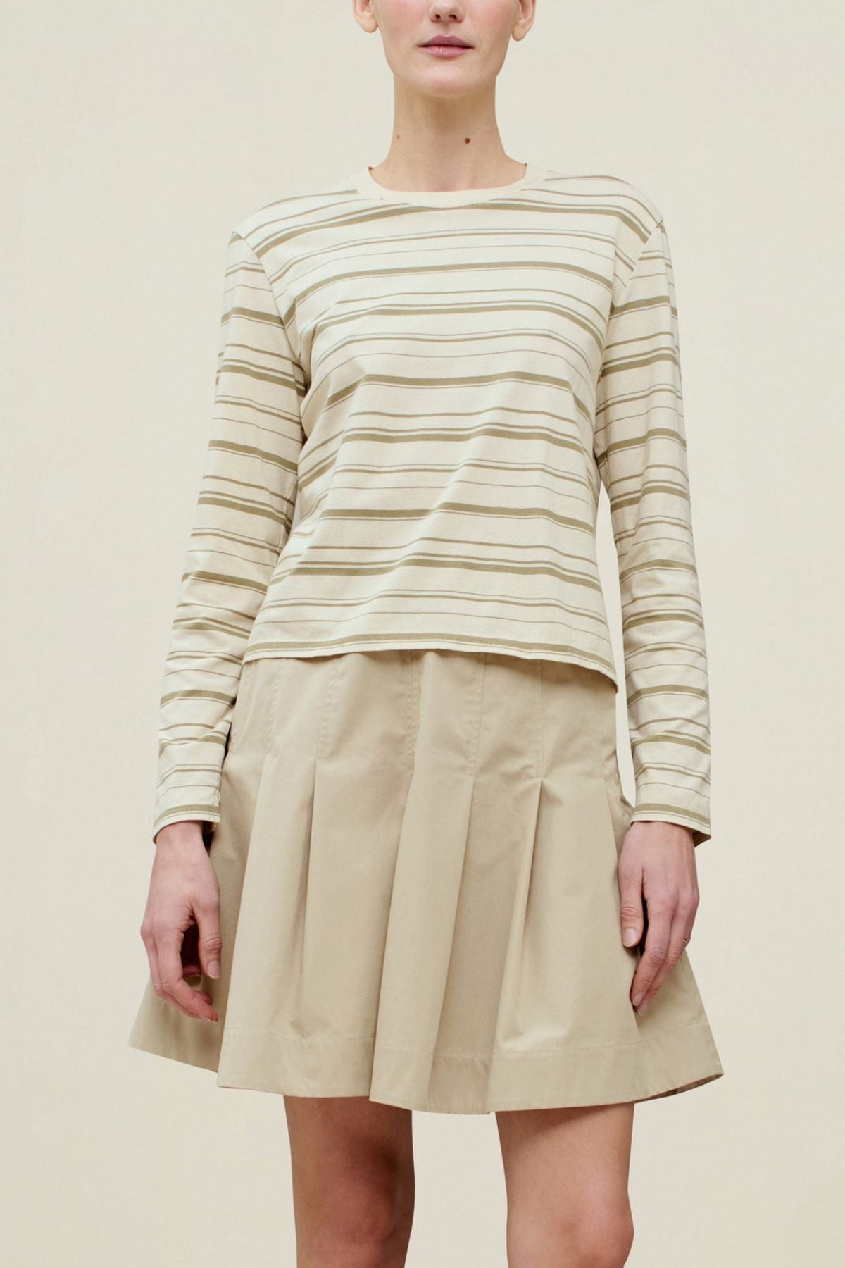 KALLMEYER Wynn LS T-Shirt - Vanilla/ Black