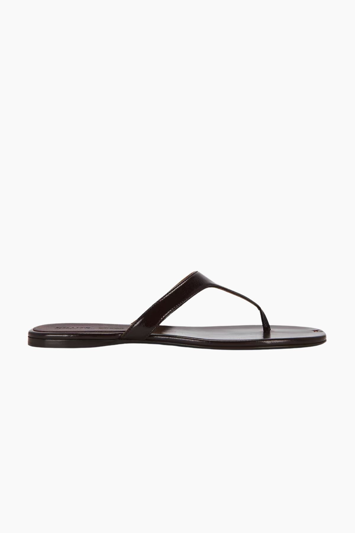 KHAITE Archer Thong Sandal - Bordeaux